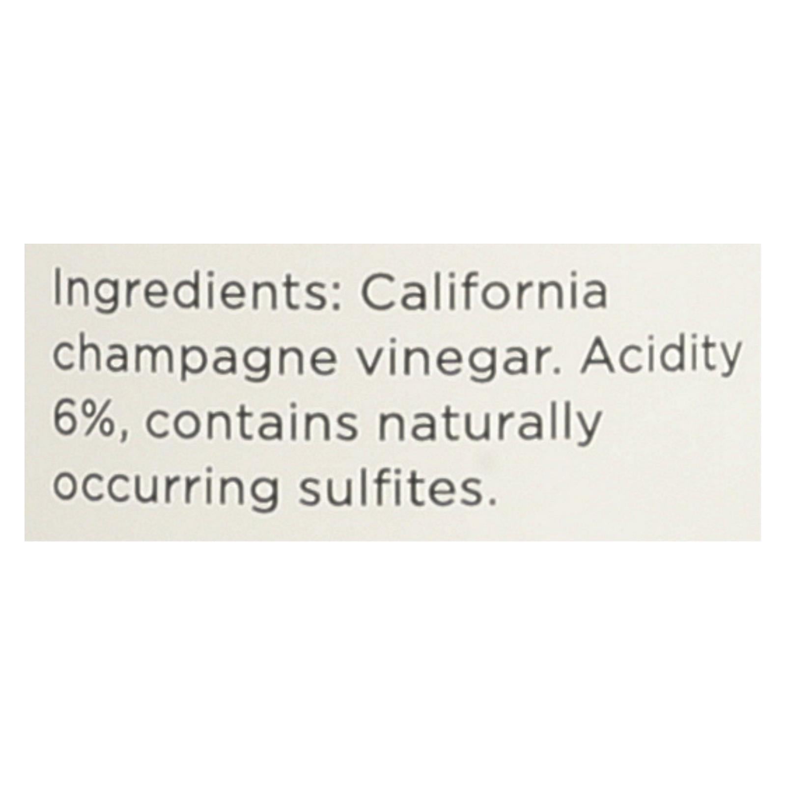 O Olive Oil - Vinegar Champagne - Case Of 6 - 10.1 Fz - GreatEagleInc