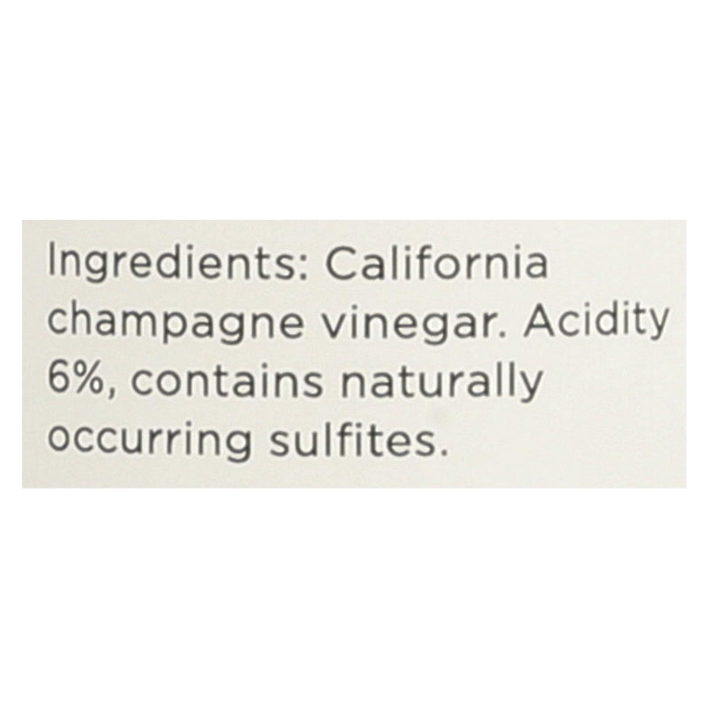 O Olive Oil - Vinegar Champagne - Case Of 6 - 10.1 Fz - GreatEagleInc