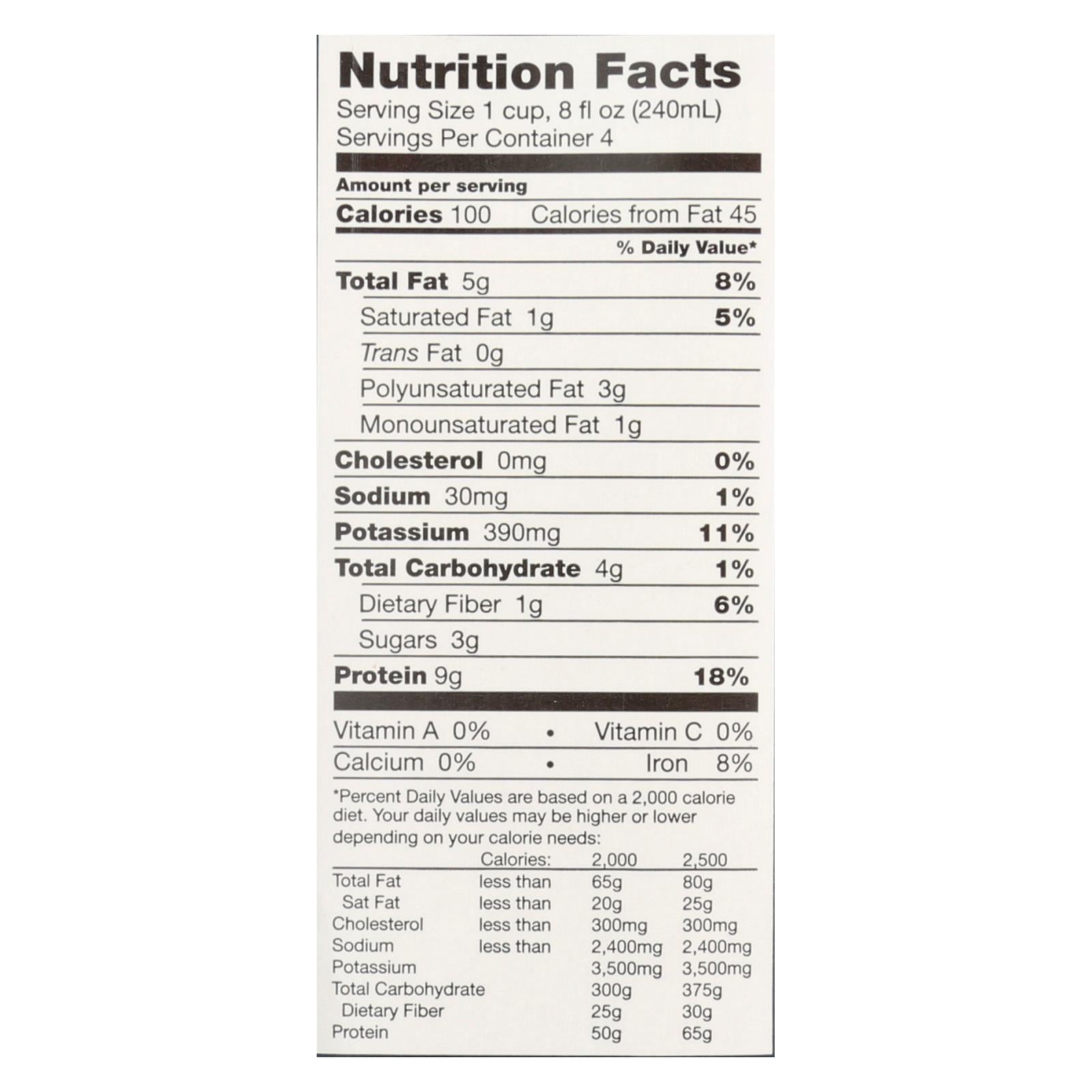 Westsoy Organic Vanilla - Unsweetened - Case Of 12 - 32 Fl Oz. - GreatEagleInc