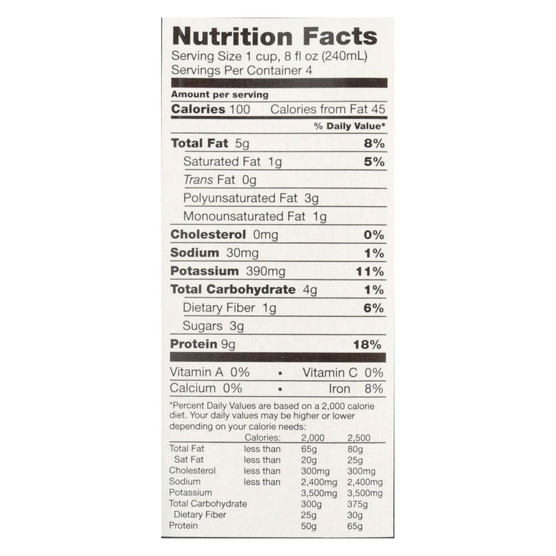 Westsoy Organic Vanilla - Unsweetened - Case Of 12 - 32 Fl Oz. - GreatEagleInc