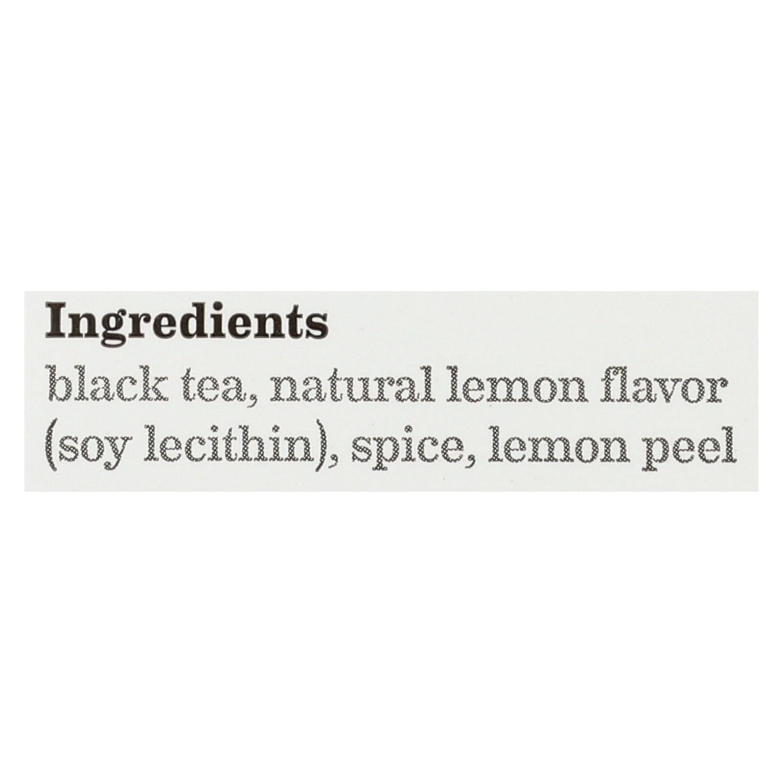Bigelow Tea Lemon Lift Black Tea - Case Of 6 - 20 Bags - GreatEagleInc