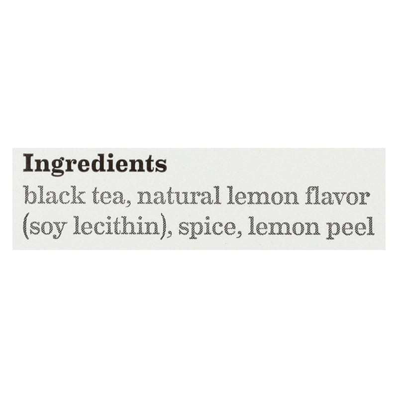 Bigelow Tea Lemon Lift Black Tea - Case Of 6 - 20 Bags - GreatEagleInc