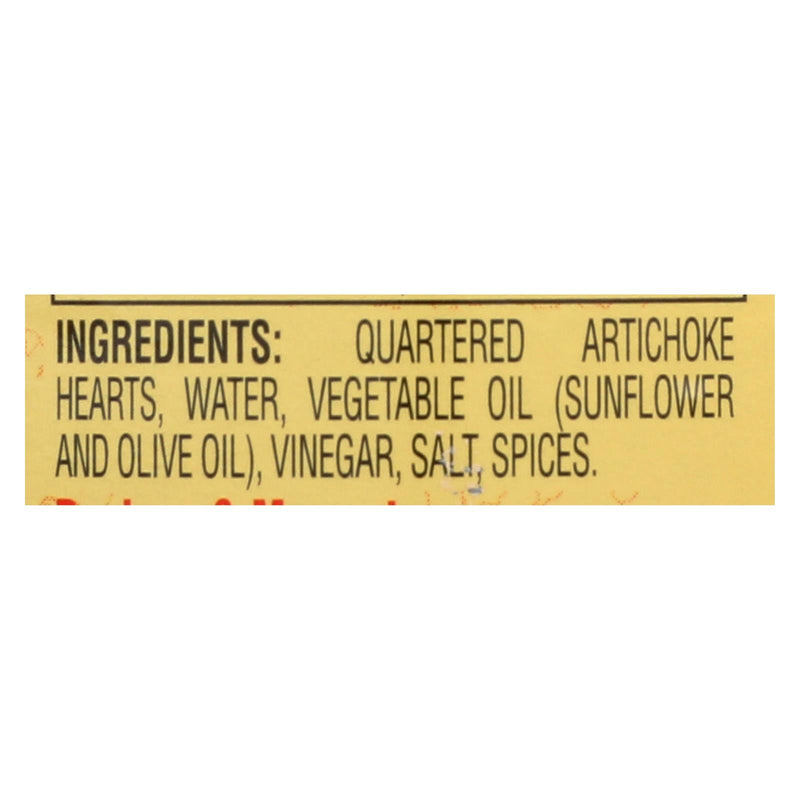 Reese Marinated Artichoke Hearts - Quartered - Case Of 12 - 7.5 Oz. - Eco-Friendly Home & Grocery