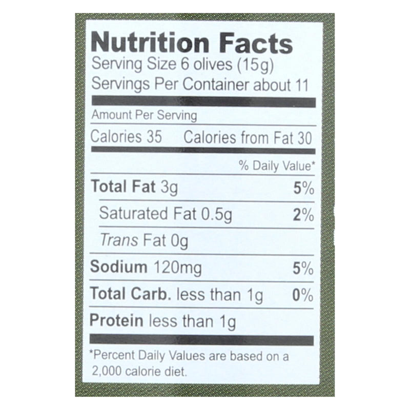 Gaea Olives - Organic - Kalamata - Pitted - Original - 5.6 Oz - Case Of 8 - GreatEagleInc