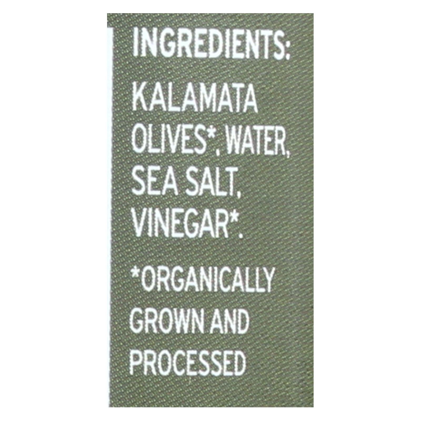 Gaea Olives - Organic - Kalamata - Pitted - Original - 5.6 Oz - Case Of 8 - GreatEagleInc