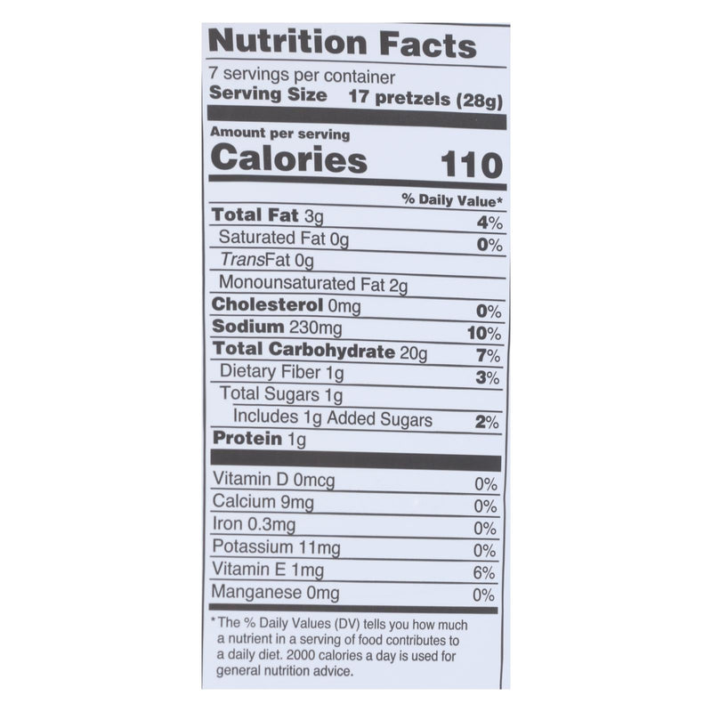 Quinn - Pretzels Classic Sea Salt Twist - Case Of 8-5.6 Oz - GreatEagleInc