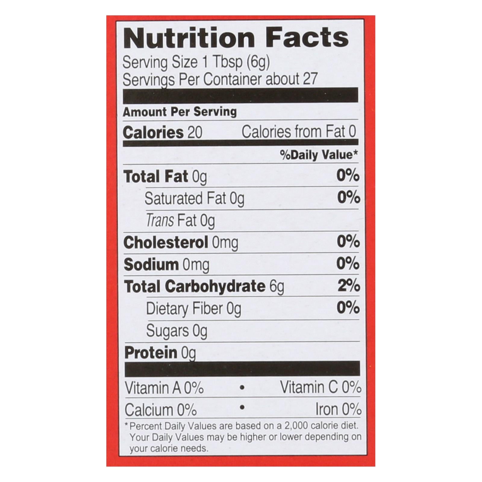 Let's Do Organics Tapioca Granules - Case Of 6 - 6 Oz. - GreatEagleInc