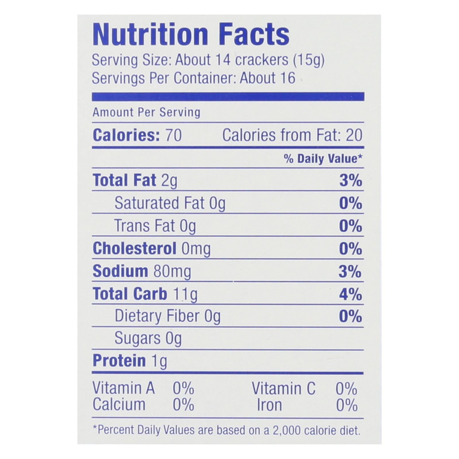 Olde Cape Cod - Oyster Crackers - Case Of 12 - 8 Oz. - GreatEagleInc