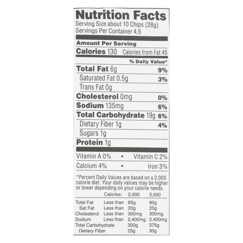 From The Ground Up - Tort Chips Clflwr Lime - Case Of 12 - 4.5 Oz