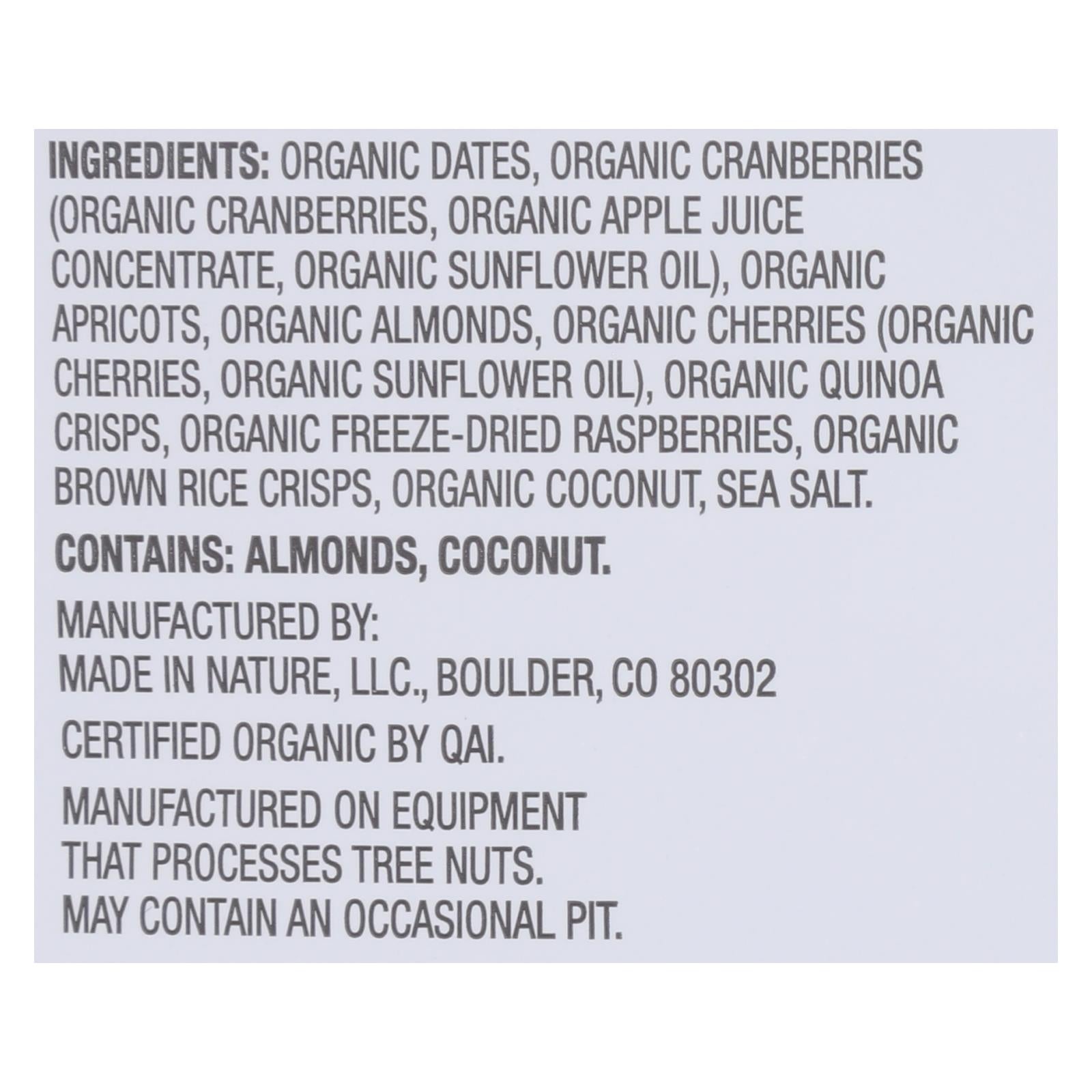 Made In Nature - Razzy Pop - Case Of 6 - 4.2 Oz - GreatEagleInc