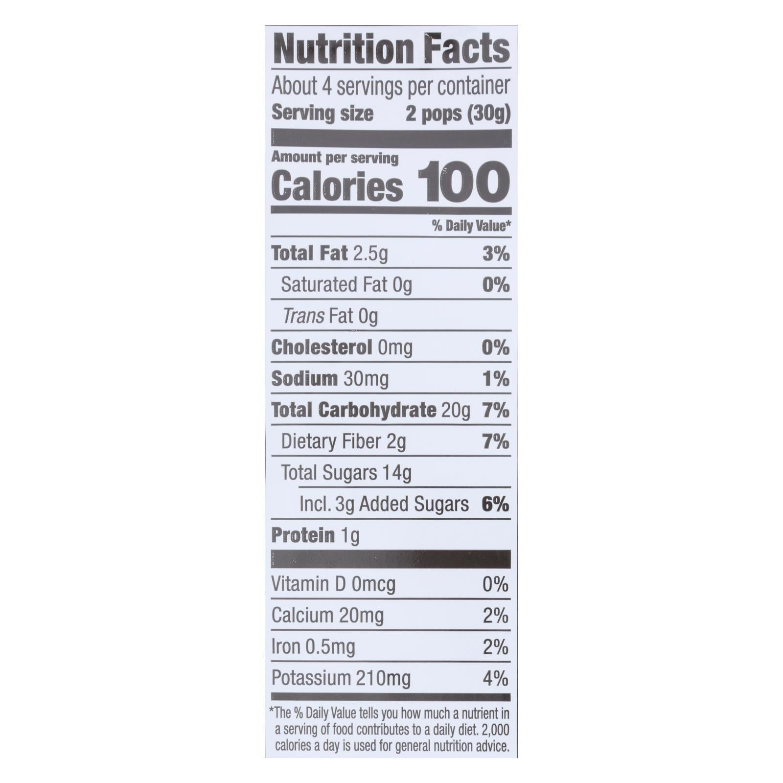 Made In Nature - Razzy Pop - Case Of 6 - 4.2 Oz - GreatEagleInc