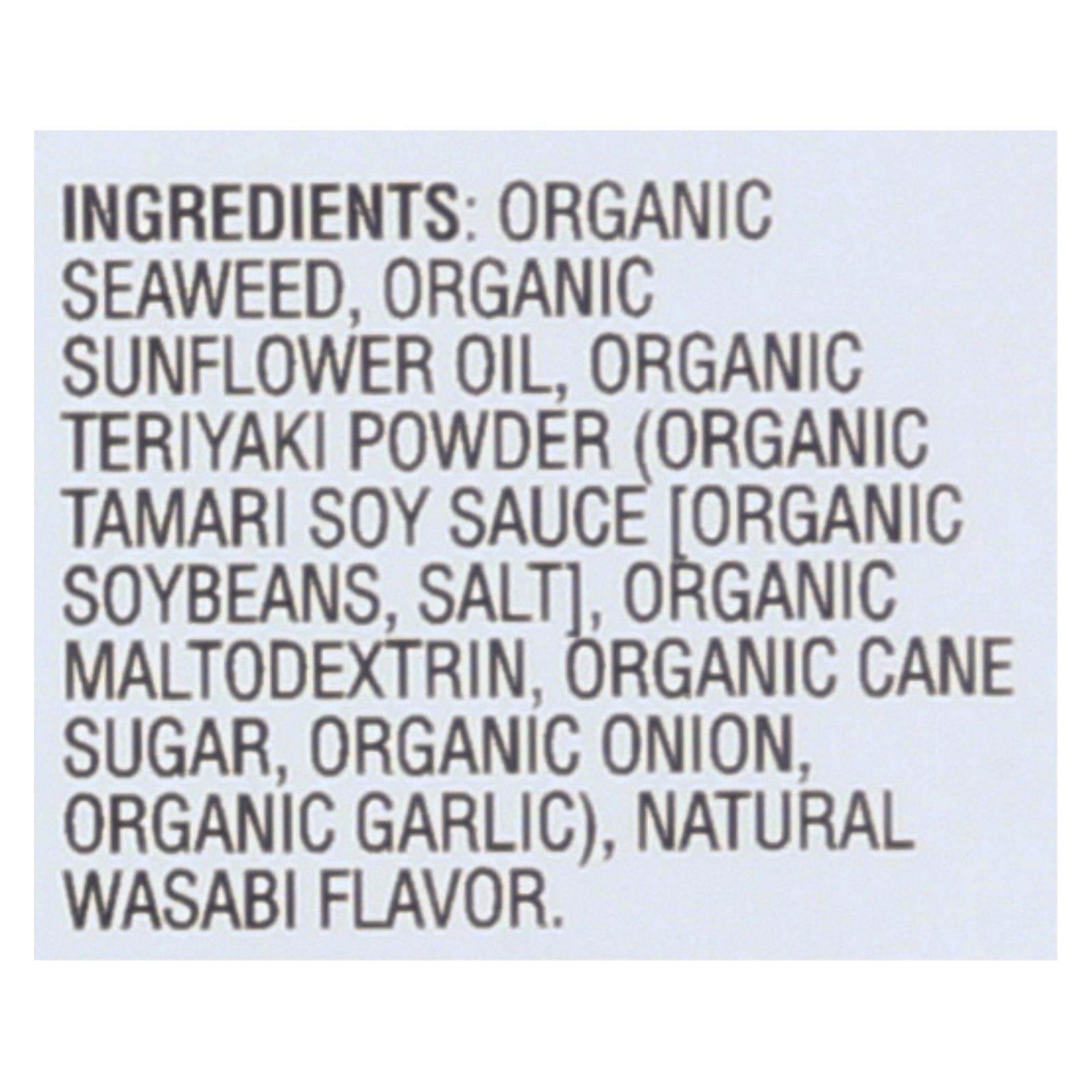 Gimme Organic Roasted - Wasabi - Case Of 12 - 0.35 Oz. - Eco-Friendly Home & Grocery
