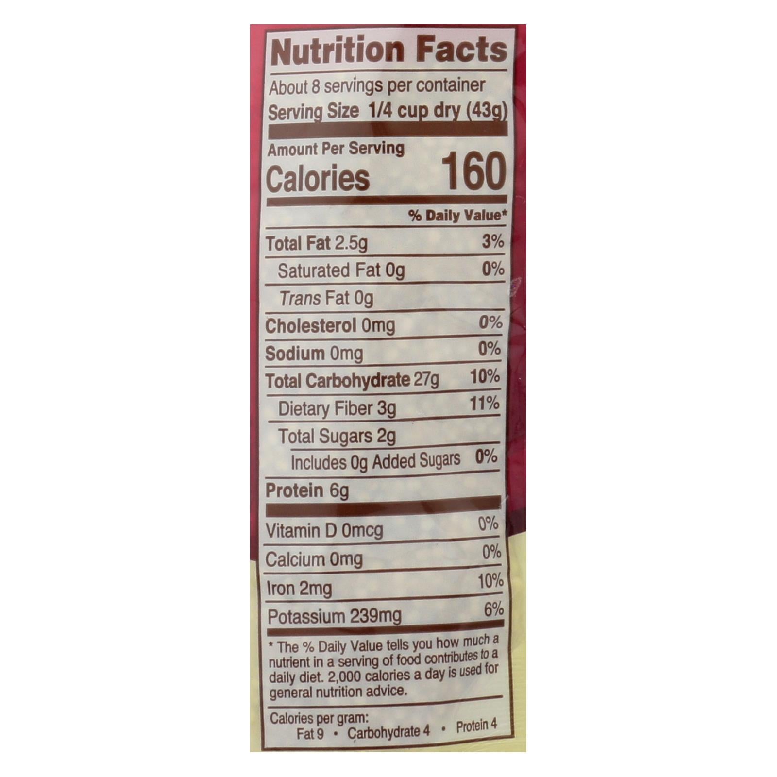 Nature's Earthly Choice Premium Quinoa - Case Of 6 - 12 Oz. - Eco-Friendly Home & Grocery