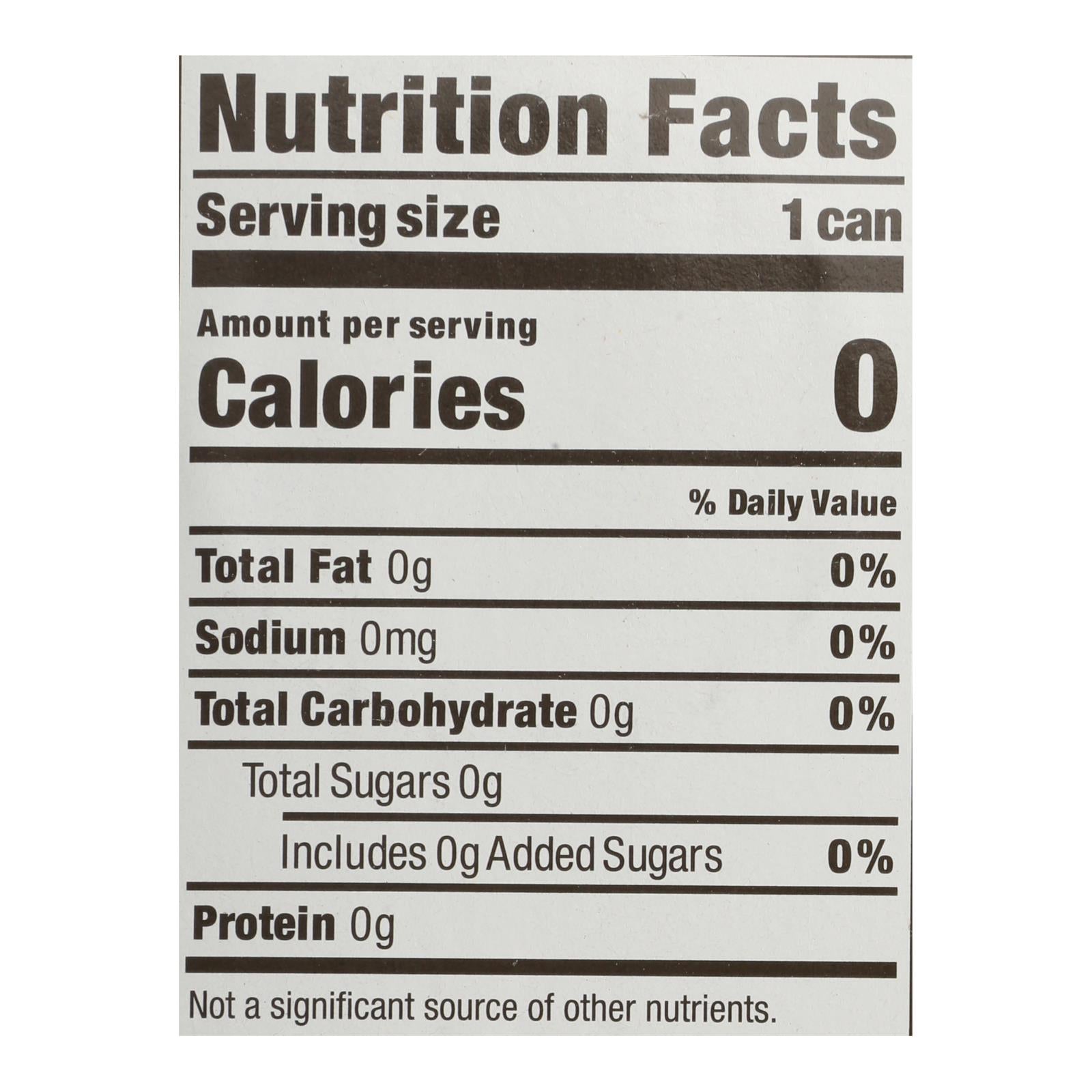 Nixie Sparkling Water - Sparkling Water Lemon - Case Of 3 - 8/12 Fz - GreatEagleInc