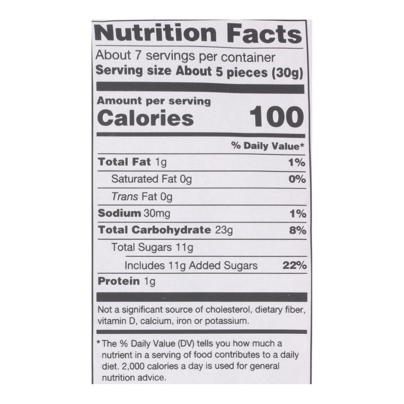 Darrell Soft Eating Liquorice - Strawberry - Case Of 8 - 7 Oz. - GreatEagleInc