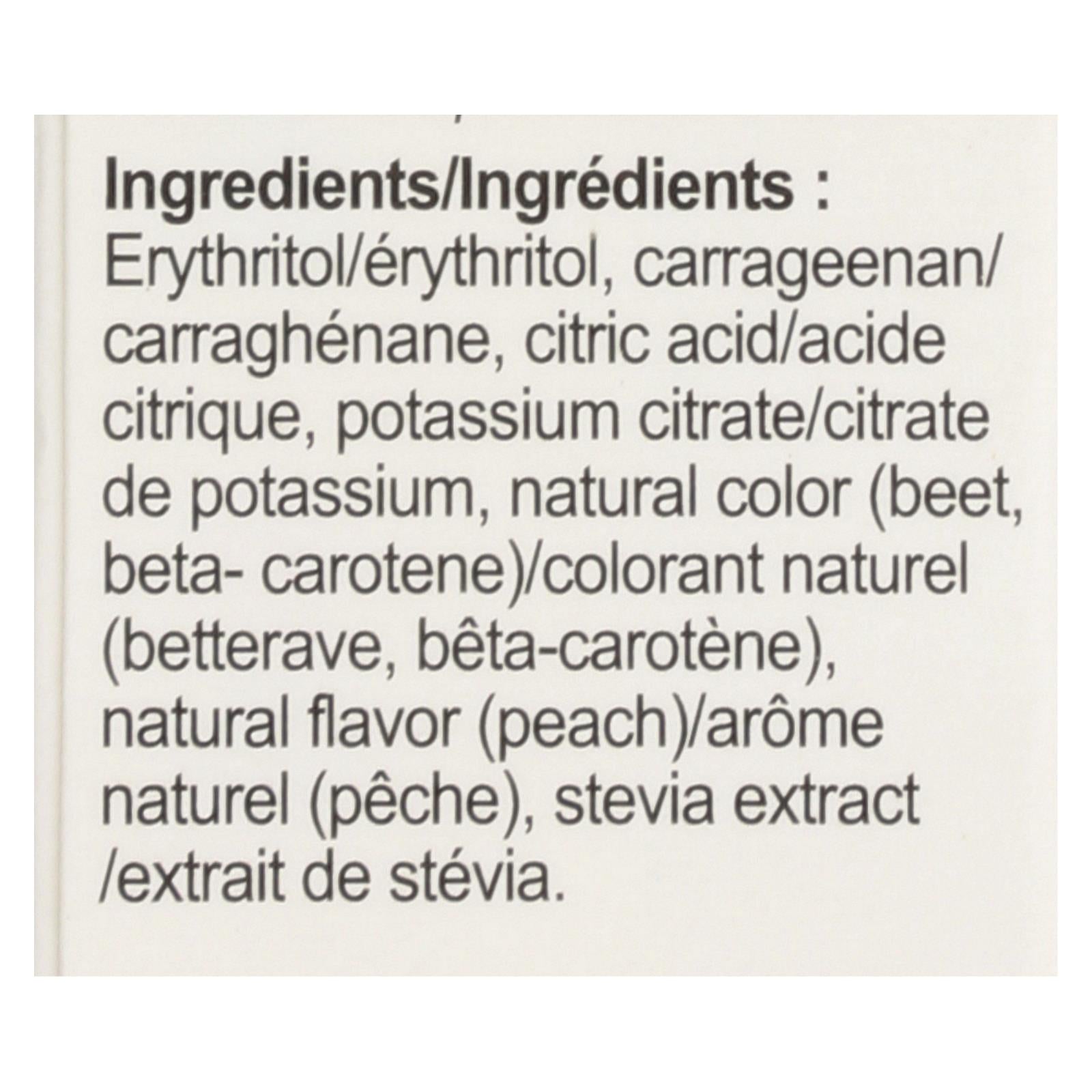 Simply Delish Jel Dessert - Peach - Case Of 6 - 1.6 Oz. - GreatEagleInc