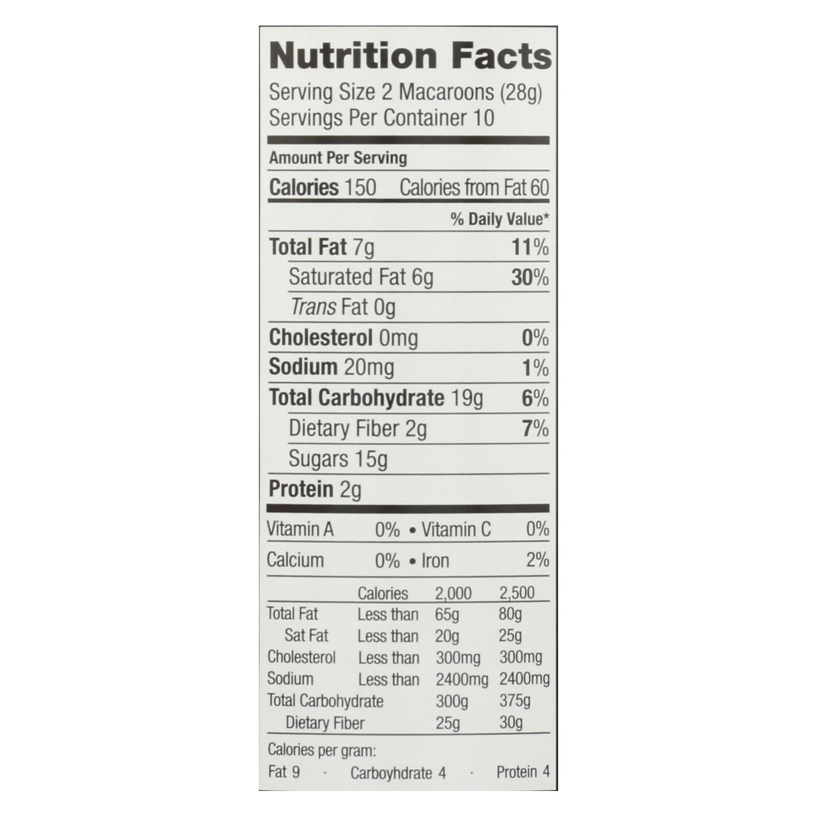 Absolutely Gluten Free Macaroons - Coconut - Classic - Case Of 6 - 10 Oz - Eco-Friendly Home & Grocery