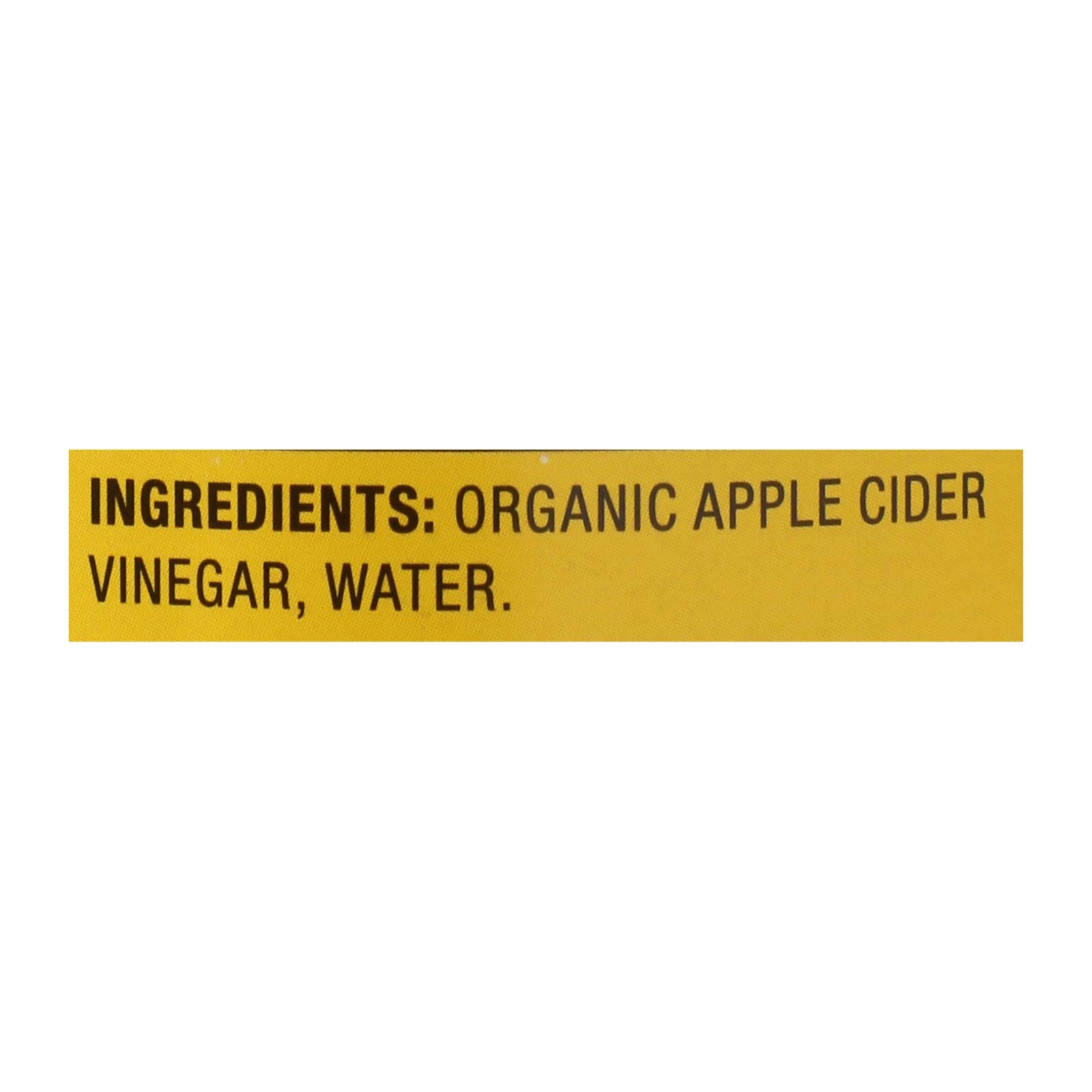 Bragg - Apple Cider Vinegar - Organic - Raw - Unfiltered - 16 Oz - Case Of 12 - GreatEagleInc