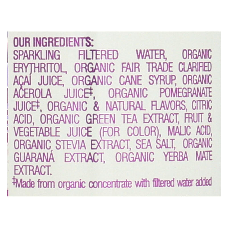 Sambazon Organic Amazon Energy Drink - Low Calorie - Case Of 12 - 12 Fl Oz - Eco-Friendly Home & Grocery