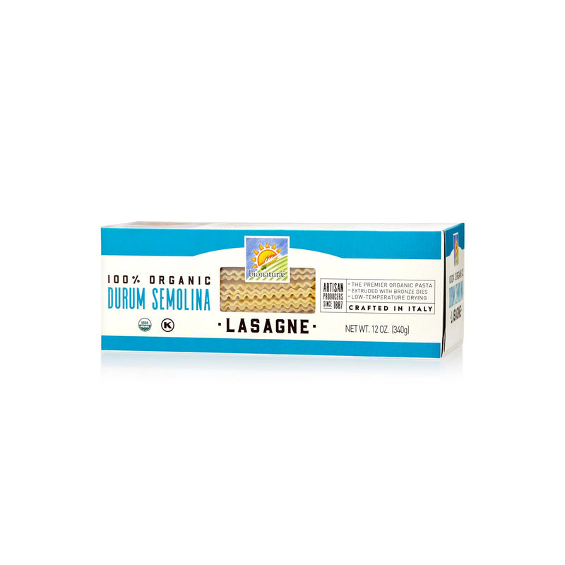 Bionaturae Durum Semolina - Lasagna - Case Of 12 - 12 Oz. - GreatEagleInc