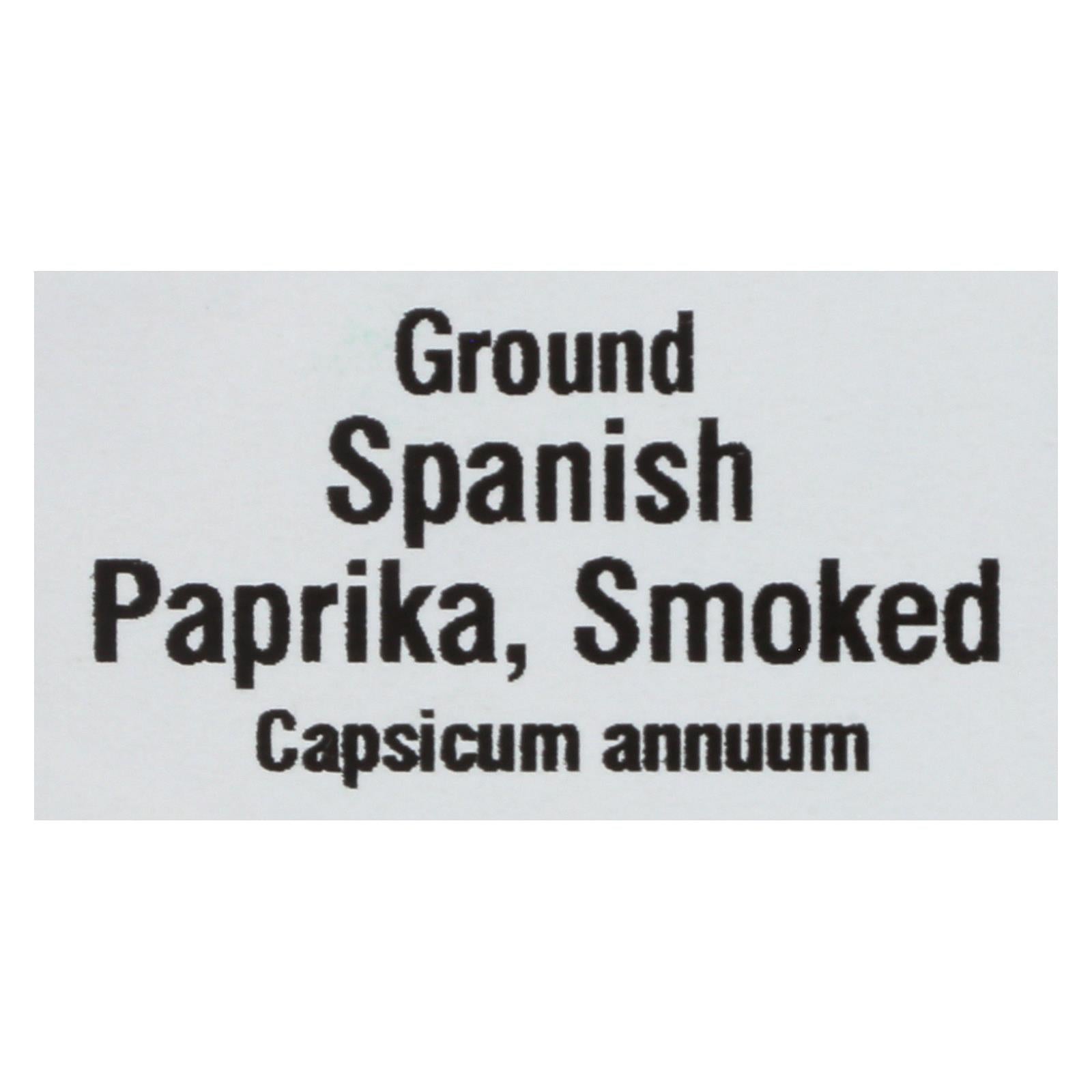 Frontier Herb Paprika Powder Smoked Spanish Ground - Single Bulk Item - 1lb - GreatEagleInc