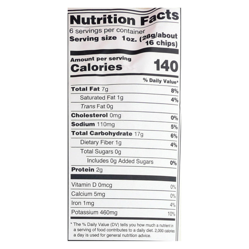 Uglies - Pot Chips Original Sea Salt Ktle - Case Of 12 - 6 Oz - GreatEagleInc