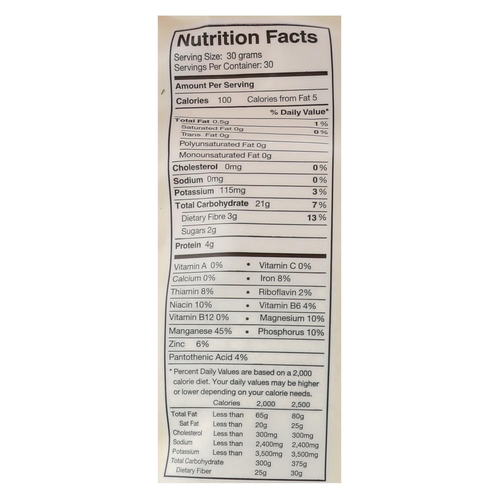 One Degree Organic Foods Sprouted Spelt Flour - Organic - Case Of 6 - 32 Oz. - GreatEagleInc