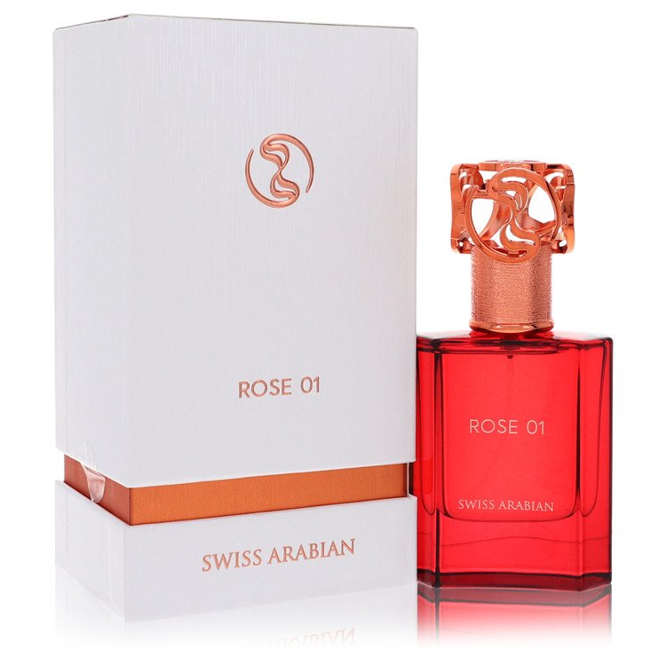 Swiss Arabian Rose 01 by Swiss Arabian Eau De Parfum Spray 1.7 oz for Men Unisex