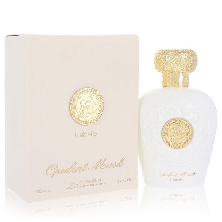 Lattafa Opulent Musk by Lattafa Eau De Parfum Spray 3.4 oz for Women Unisex Regular