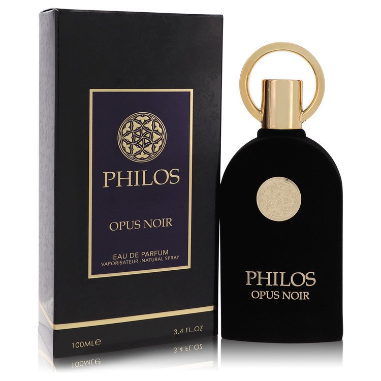 Philos Opus Noir by Maison Alhambra Eau De Parfum Spray 3.4 oz for Men Unisex