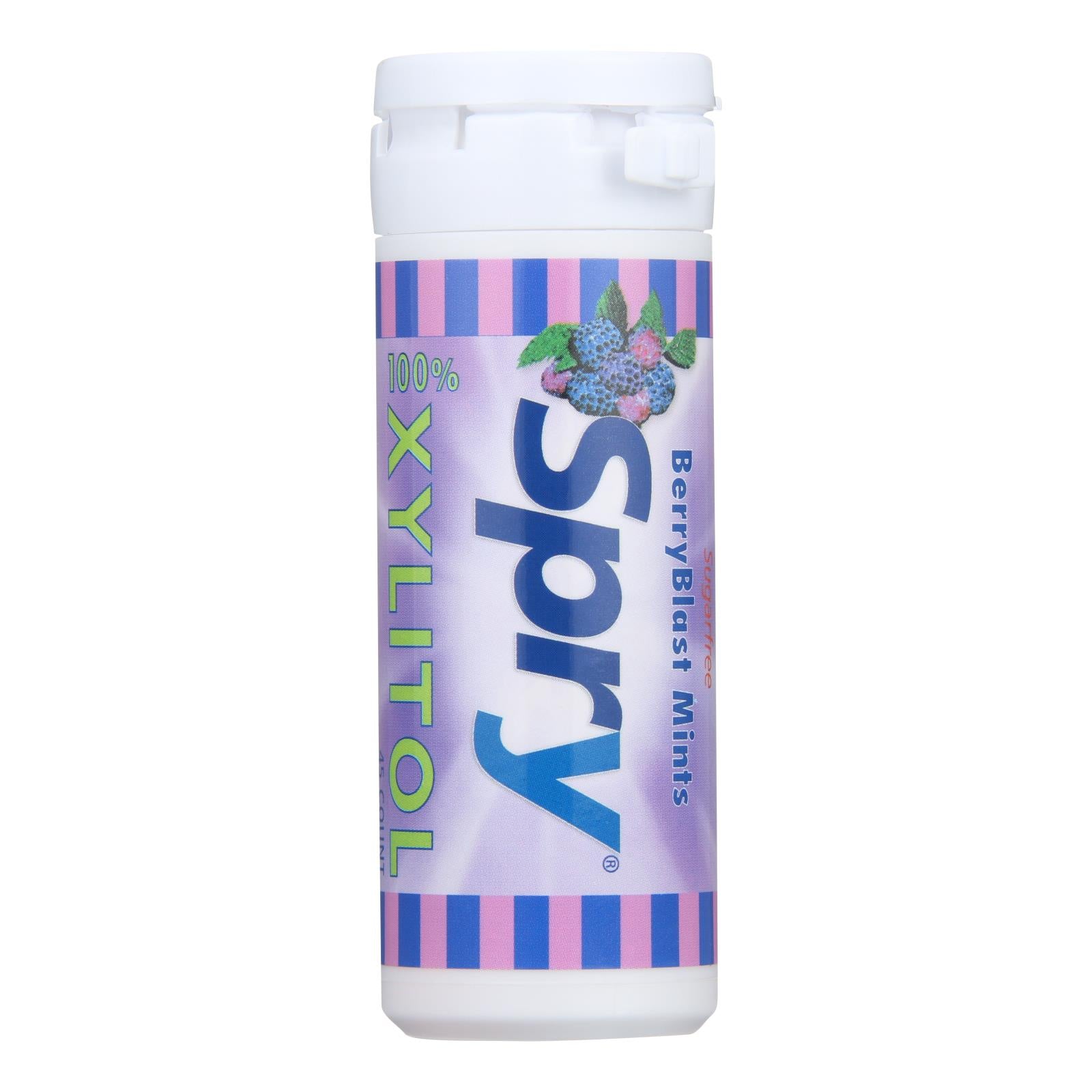 Spry Xylitol Mints - Peppermint - Case Of 6 - 45 Count - Eco-Friendly Home & Grocery