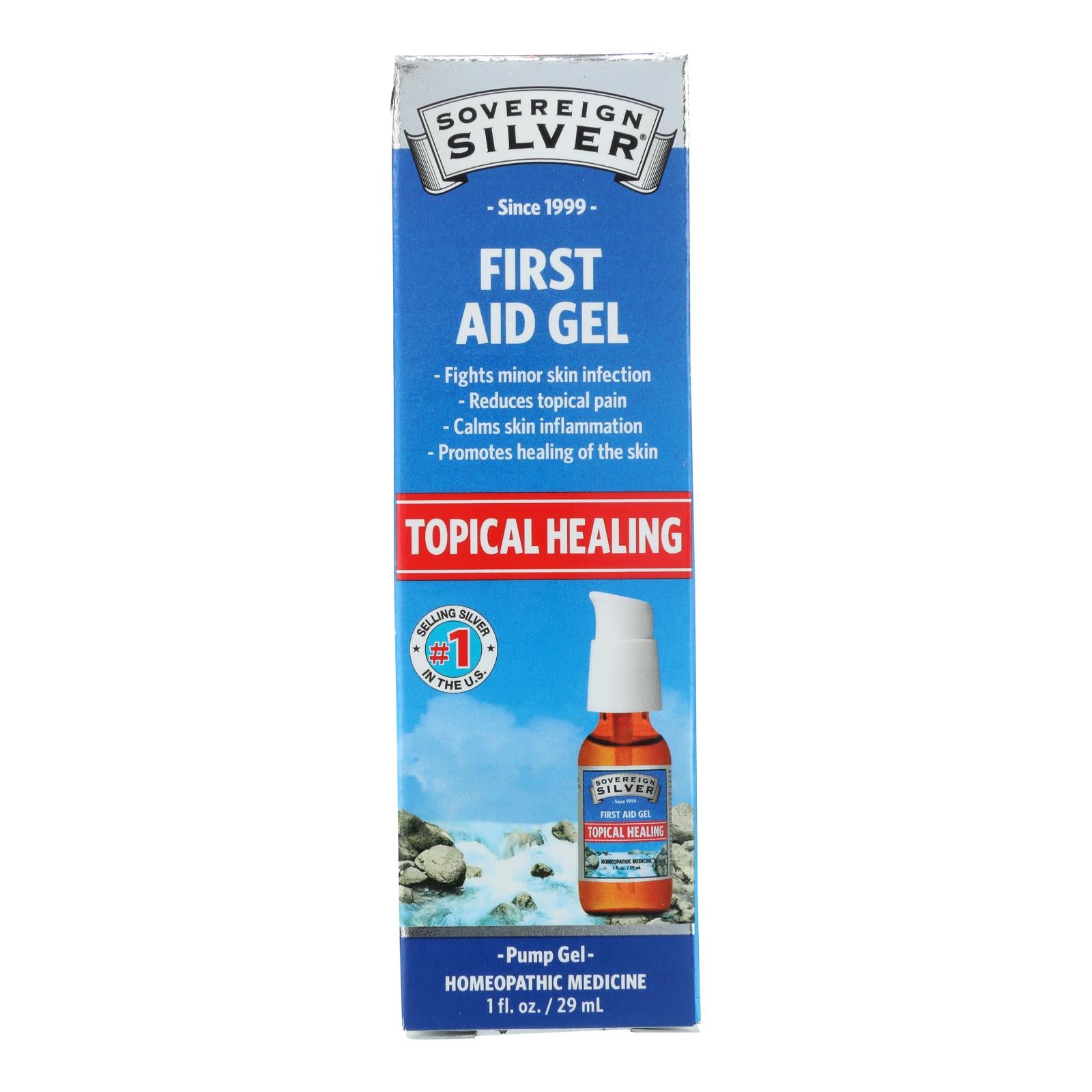 Sovereign Silver - First Aid Gel - 1 Each-1 Oz - GreatEagleInc