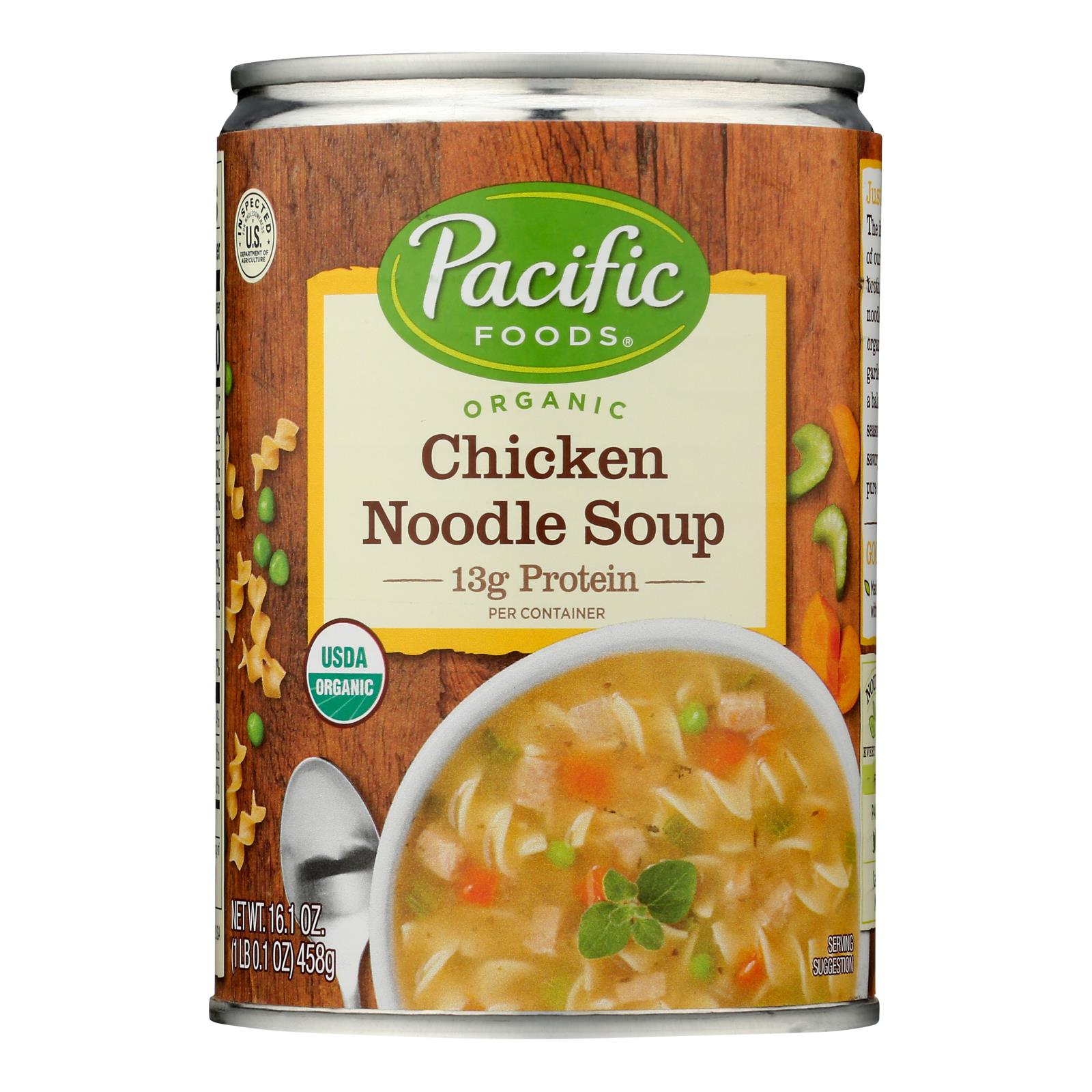 Pacific Foods - Soup Chicken Noodle - Case Of 12-16.1 Oz - GreatEagleInc