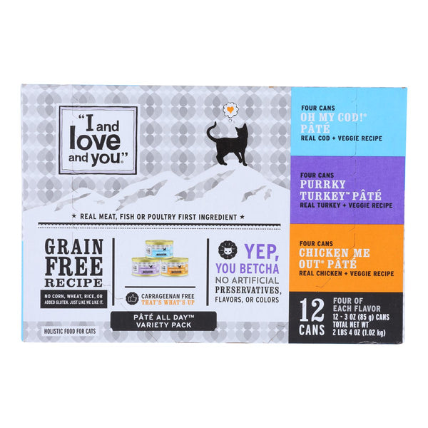 I And Love And You Holistic Food For Cats  - Case Of 4 - 12/3 Oz - GreatEagleInc