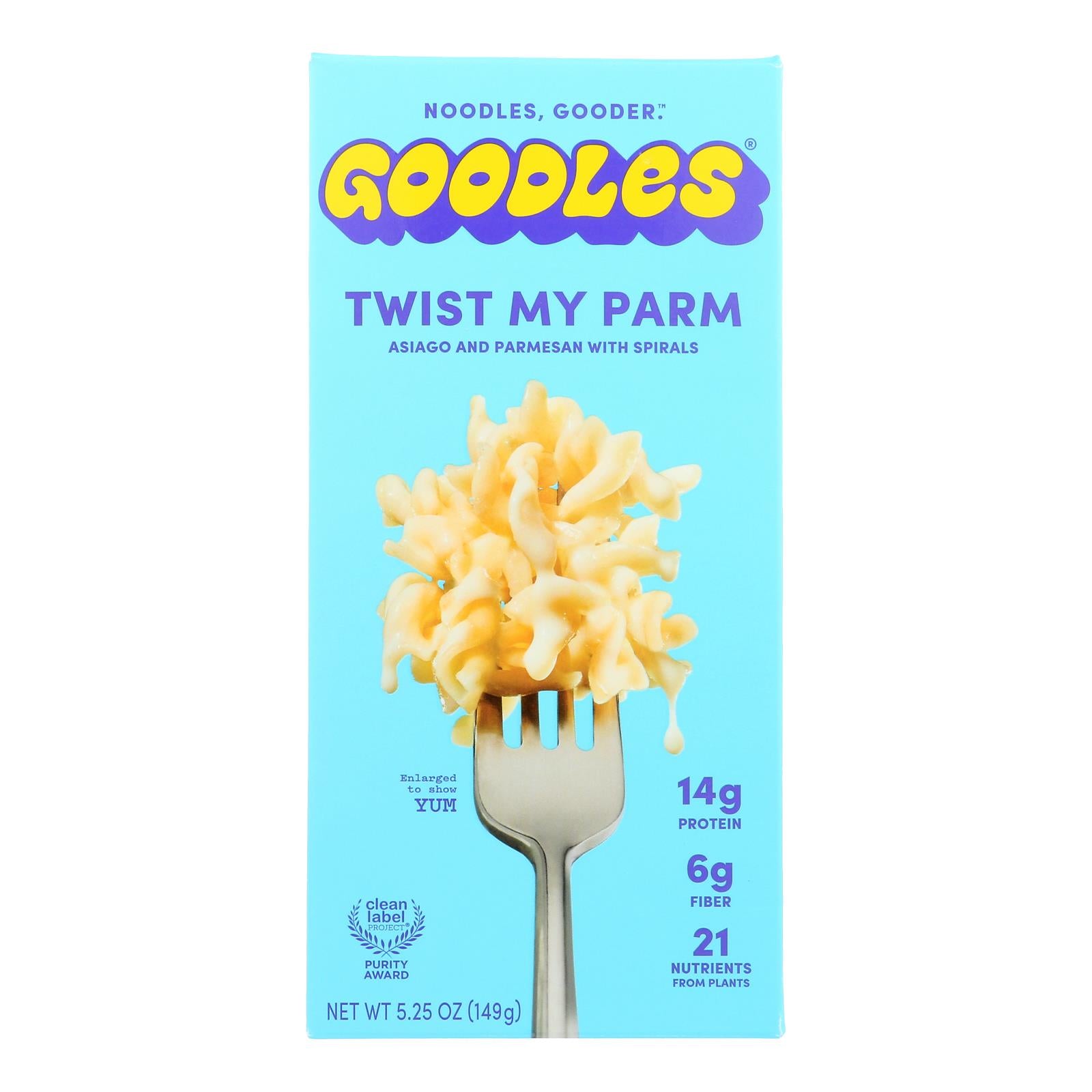 Goodles - Mac & Cheese Twst My Parm - Case Of 12-5.25 Oz - GreatEagleInc