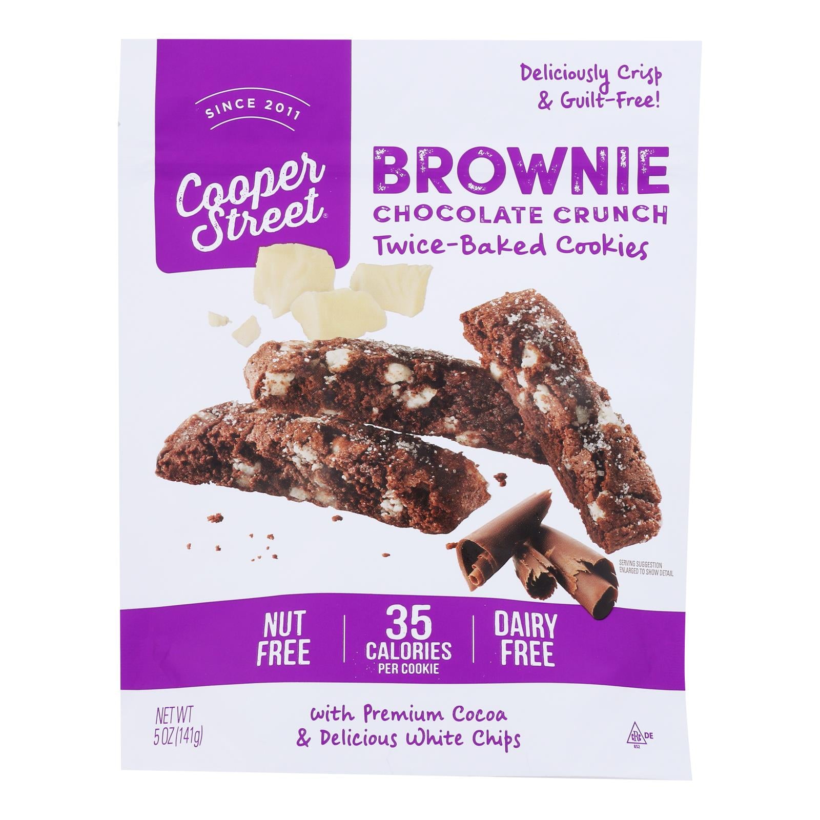 Cooper Street - Ckies Brwnie Chocolate Crunch - Case Of 6-5 Oz - GreatEagleInc
