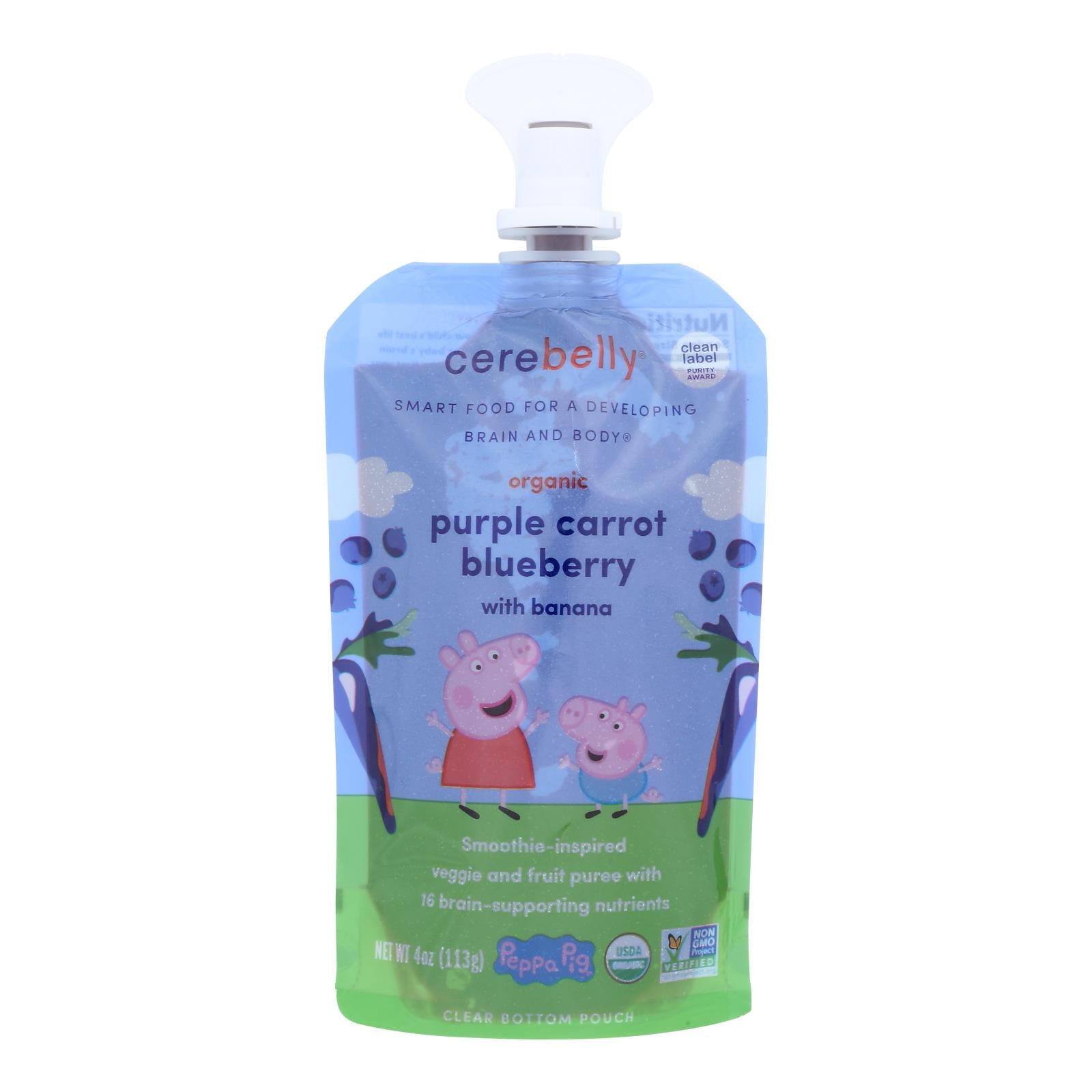 Cerebelly - Smthe Cart Blbry Ban - Case Of 6-4 Oz - GreatEagleInc