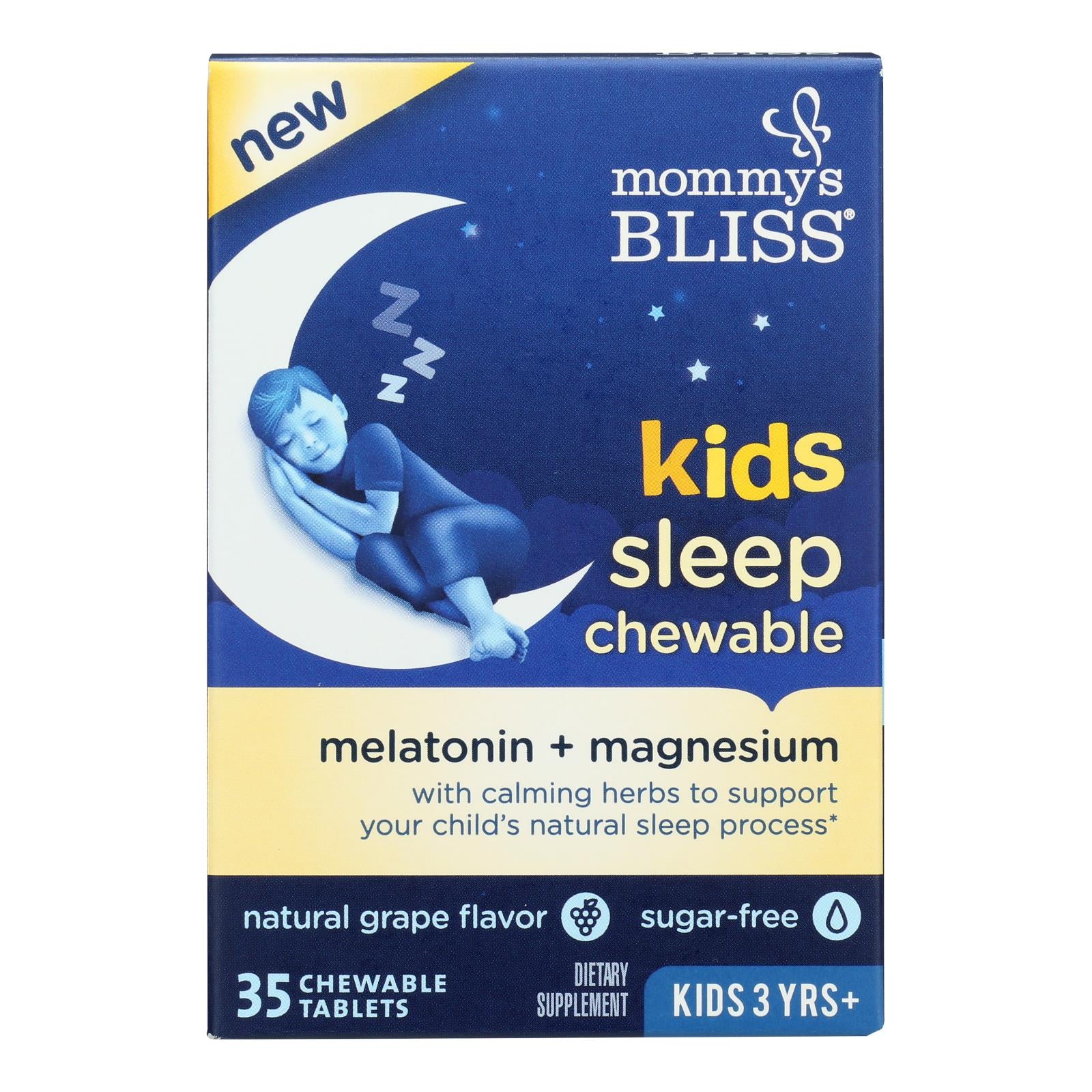 Mommy's Bliss - Sleep Chewable Kids - 1 Each-35 Ct - GreatEagleInc
