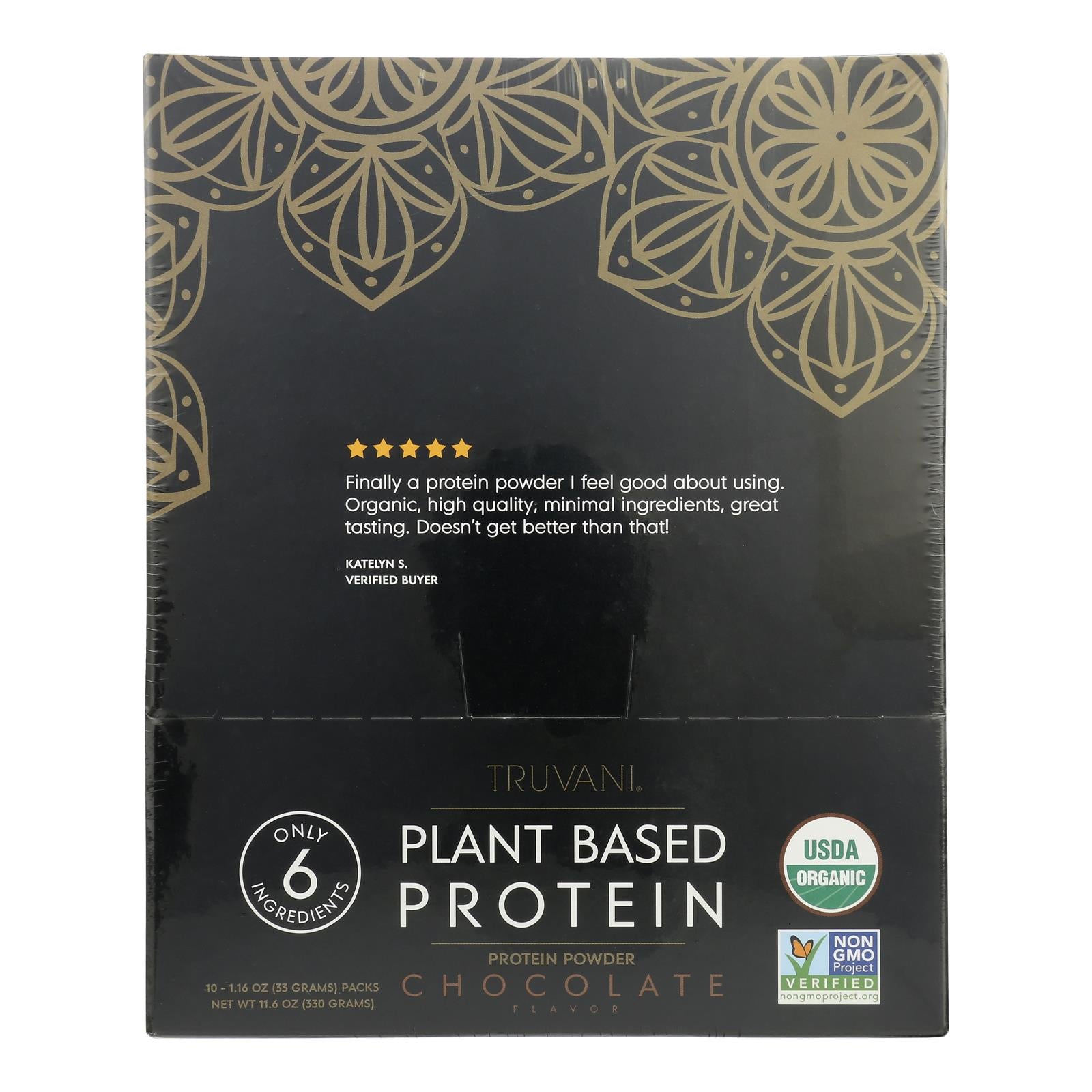 Truvani - Protein Powder Chocolate 10 Pack - 1 Each-10/1.6 Z - GreatEagleInc