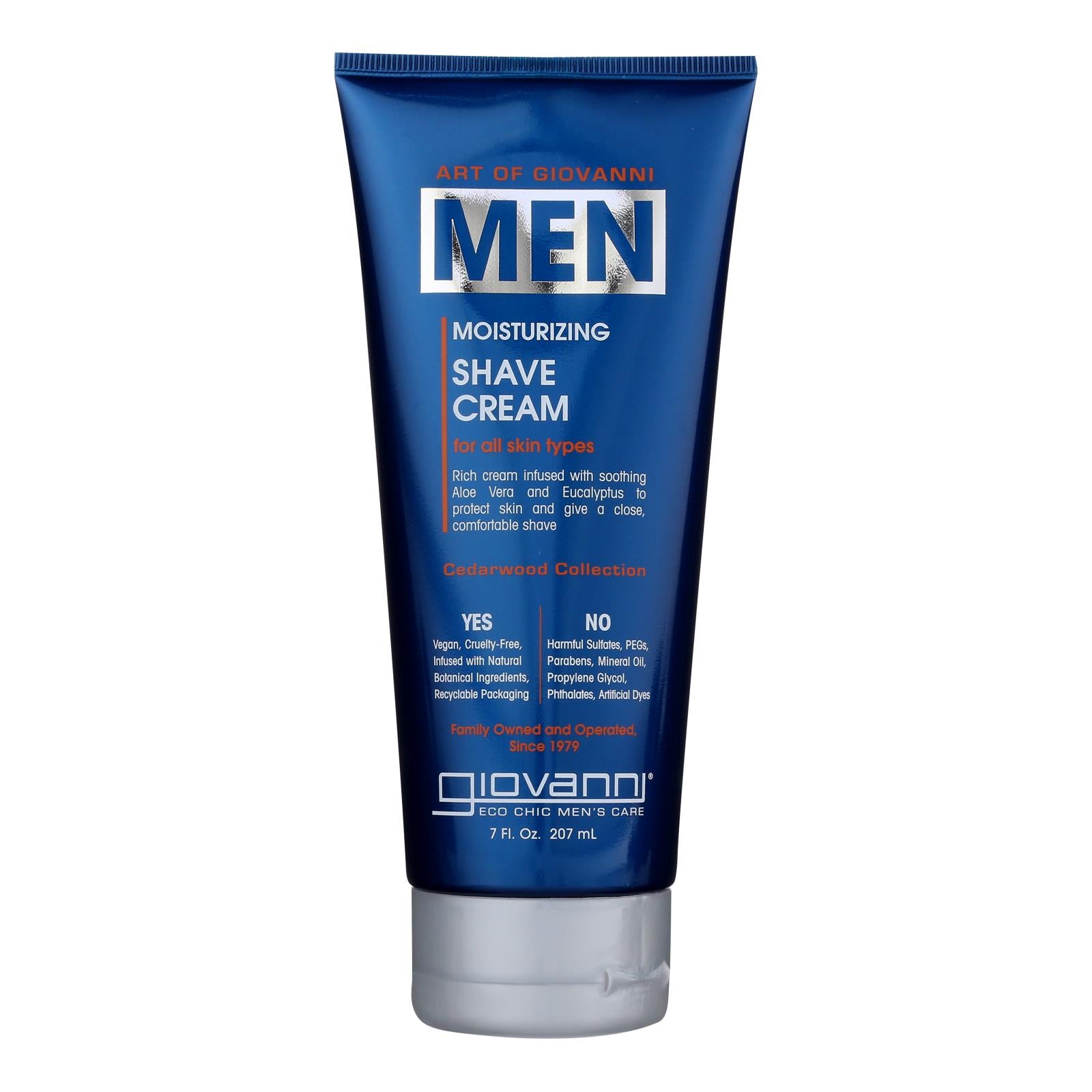 Giovanni Hair Care Products - Shv Cream Mstrzng Men Cdrwd - 1 Each-7 Oz - GreatEagleInc