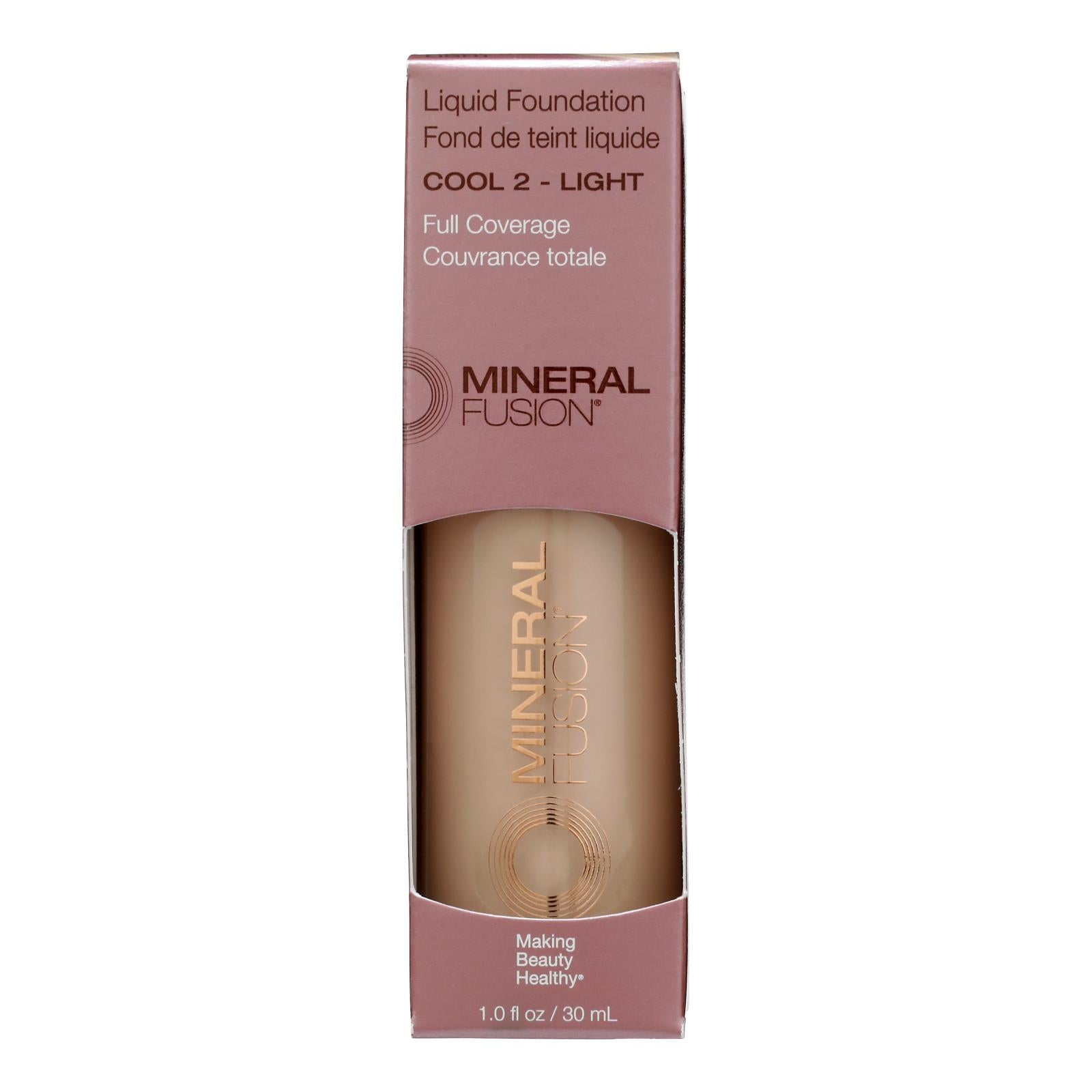 Mineral Fusion - Mkup Liquid Foundation Cool2 - 1 Each-1 Fz - GreatEagleInc