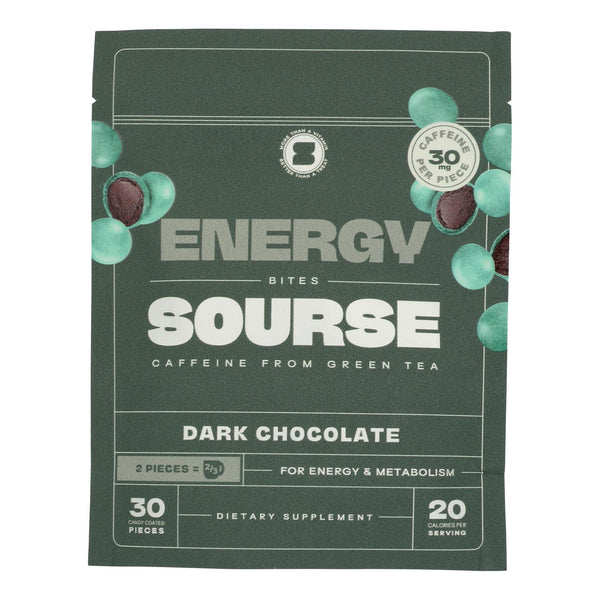 Sourse - Energy Bite Vitamin Infused Chocolate - Case Of 6-2.2 Oz - GreatEagleInc