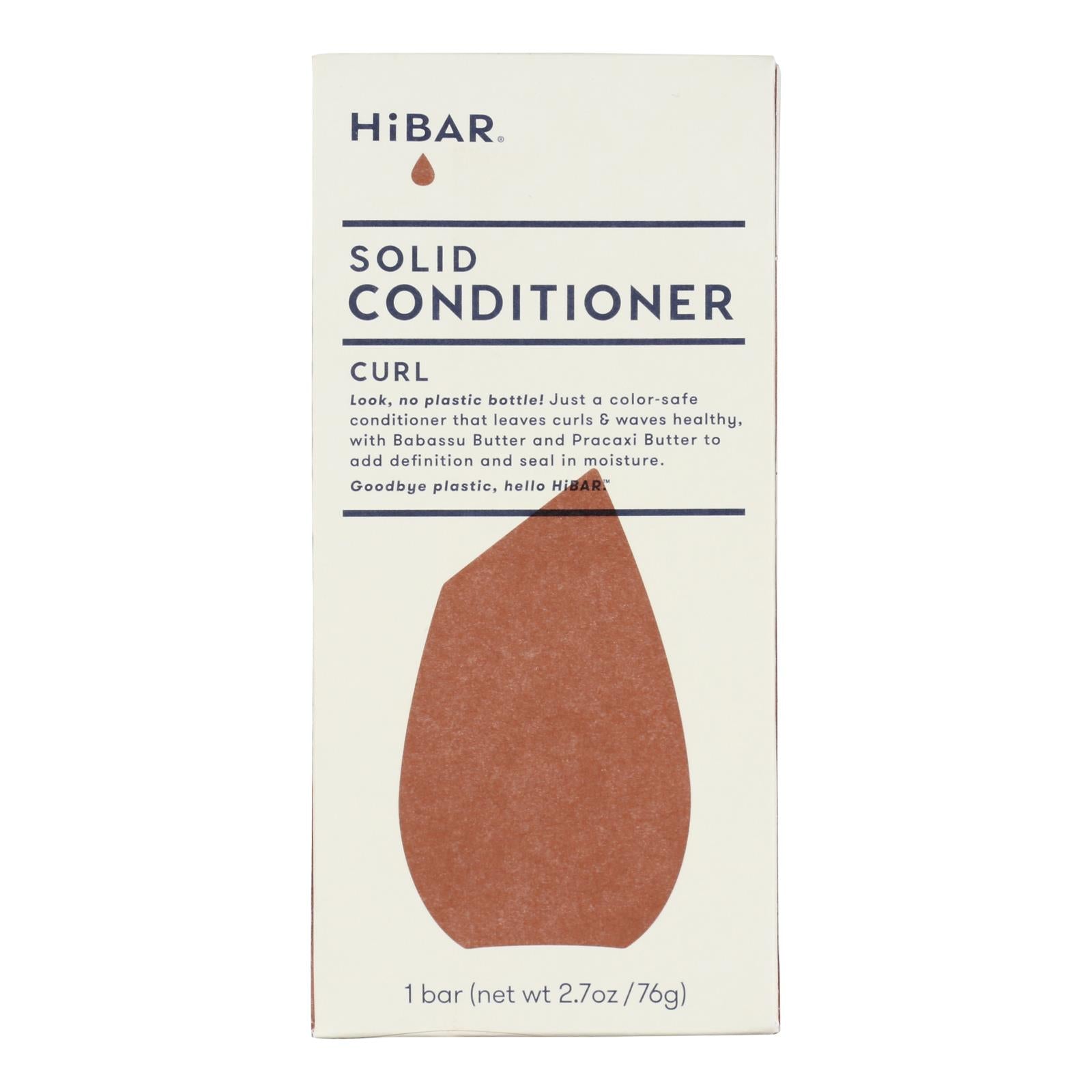 Hibar Inc - Conditioner Solid Curl Bar - 1 Each-2.7 Oz - GreatEagleInc