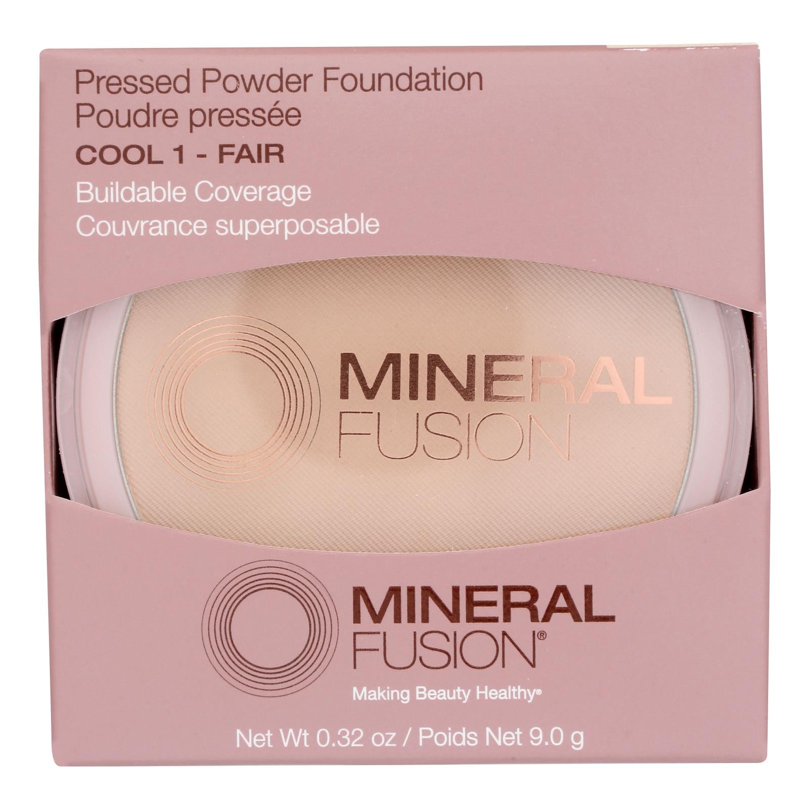 Mineral Fusion - Mkup Pressed Base Cool 1 - 1 Each-.32 Oz - GreatEagleInc