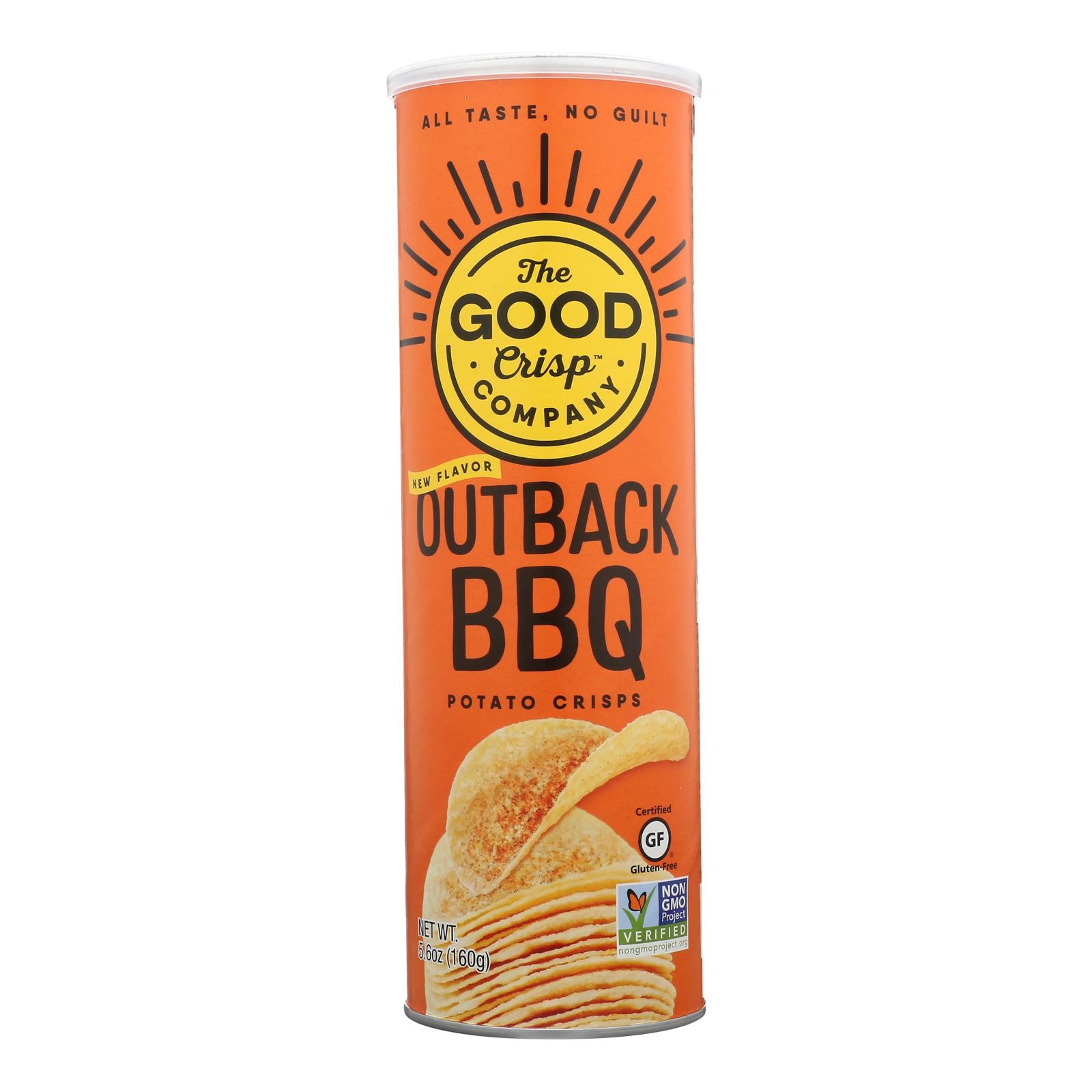 The Good Crisp Company - Potato Crisp Outback Bbq - Case Of 8-5.6 Oz - GreatEagleInc