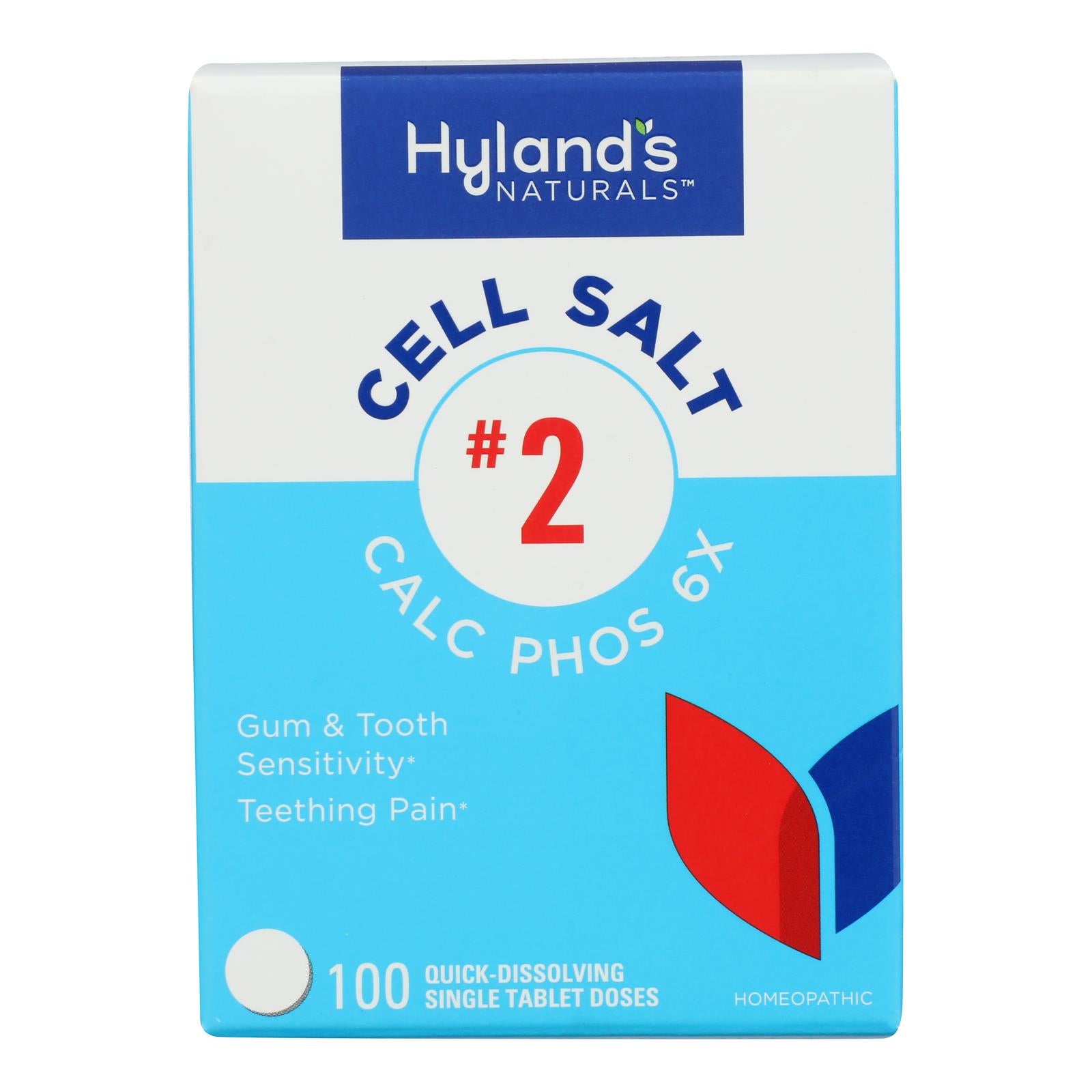 Hyland's - Calc Phos 6x Cell Salts - 1 Each-100 Tab - GreatEagleInc