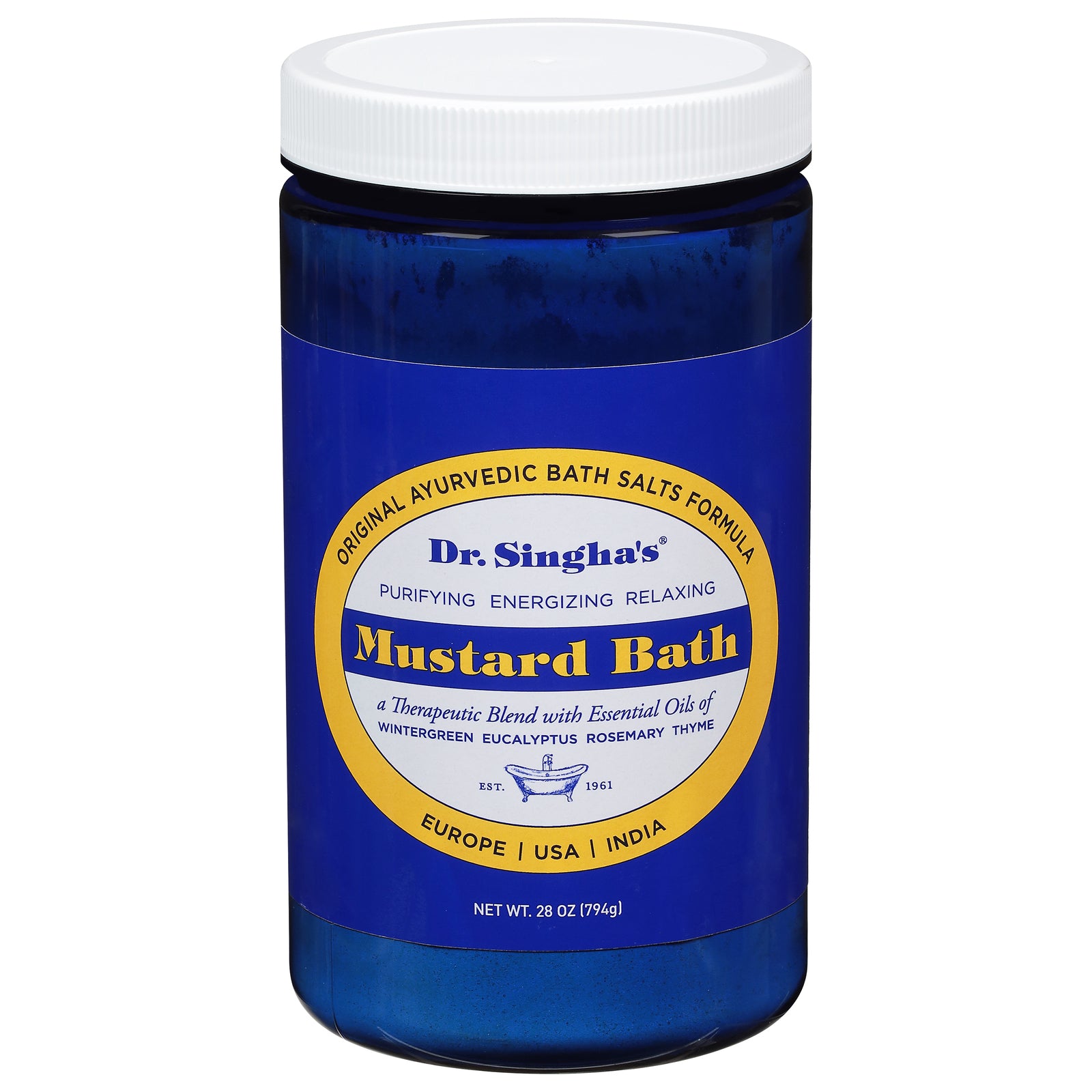Dr. Singha's Mustard Bath - Mustard Bath 28 Oz - 1 Each - 28 Oz - GreatEagleInc