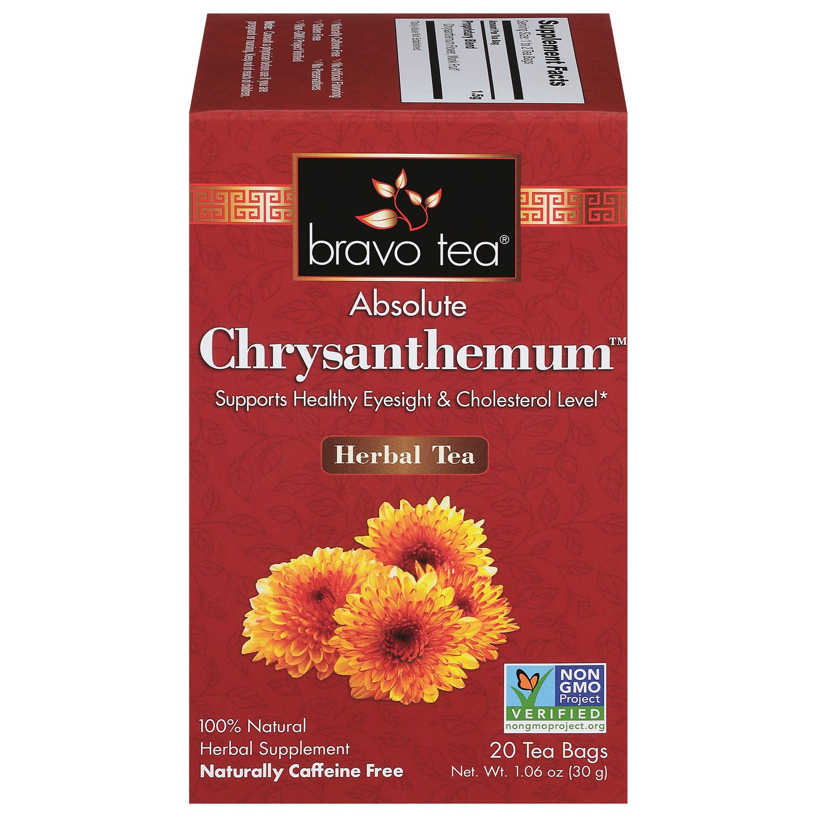 Bravo Teas And Herbs - Tea - Absolute Chrysanthemum - 20 Bag - GreatEagleInc