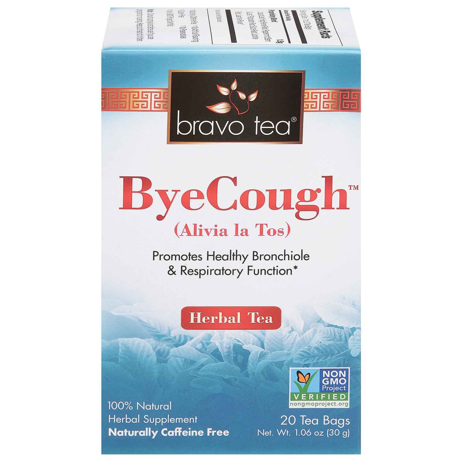 Bravo Teas&herbs - Tea Bye Cough - 1 Each-20 Bag