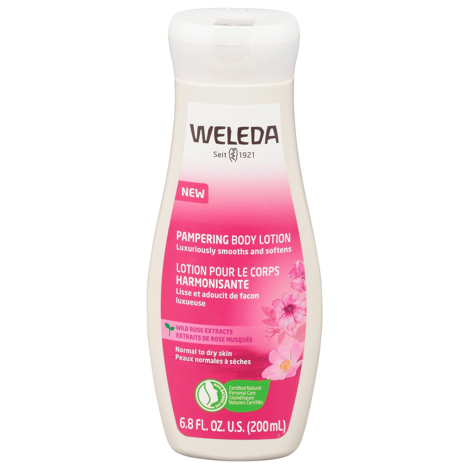 Weleda - Body Lotion Pamper Rose - 1 Each-6.8 Fz - GreatEagleInc